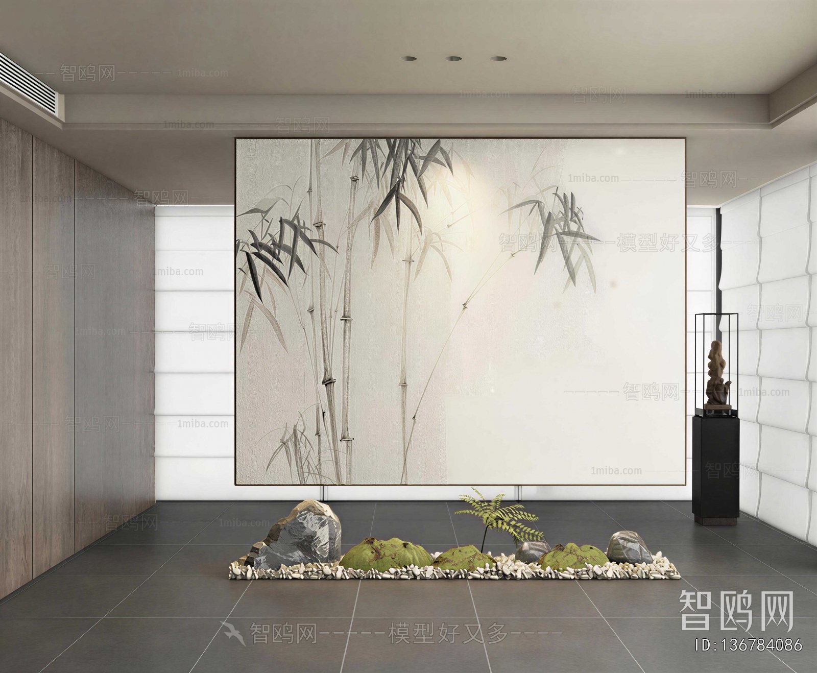 New Chinese Style Plant Landscaping