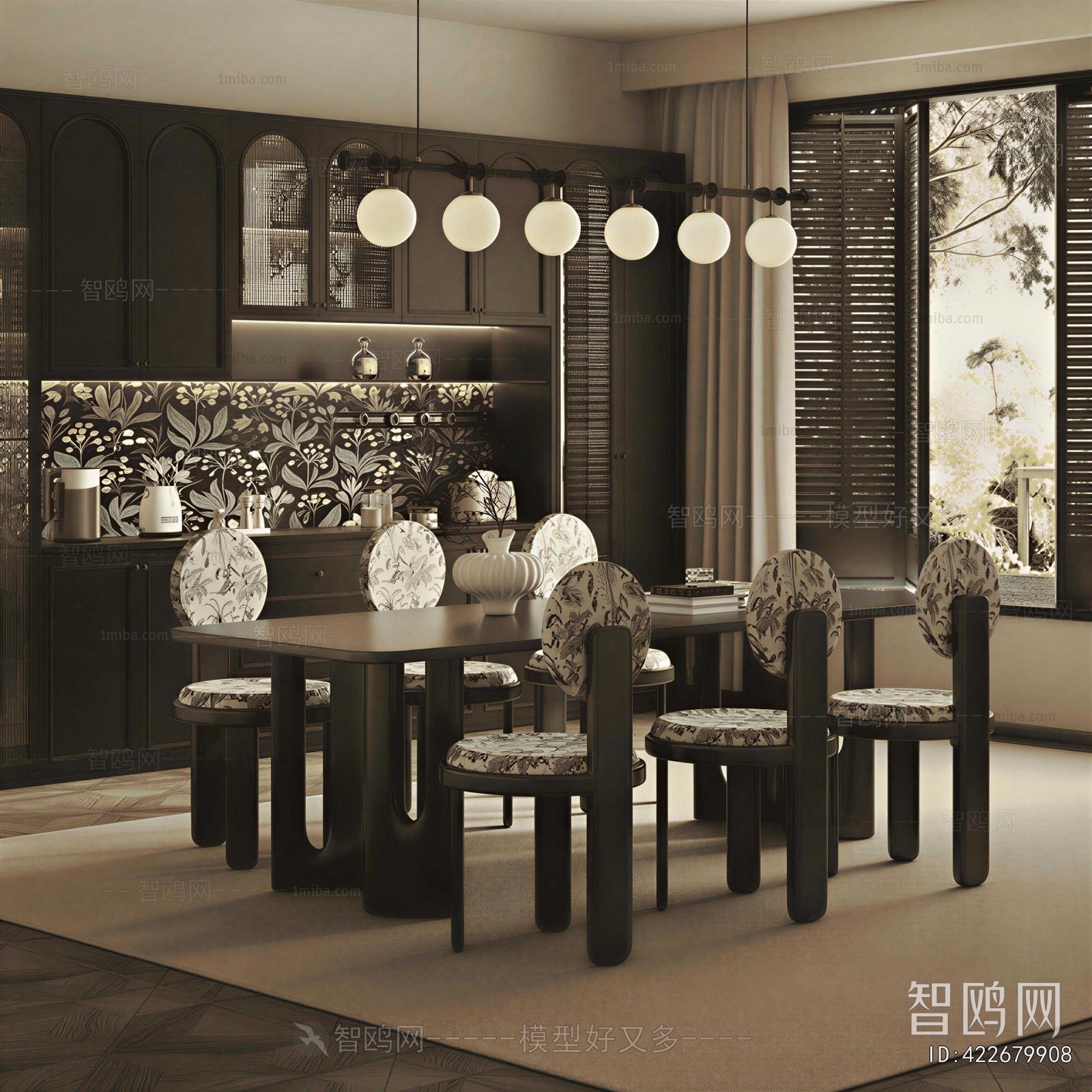 French Style Dining Table And Chairs