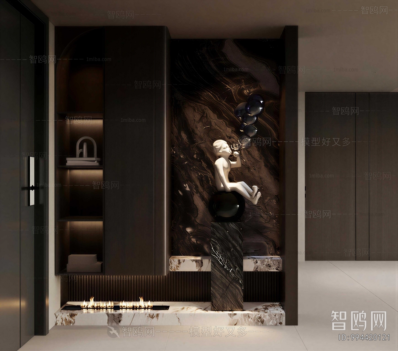 Modern Hallway