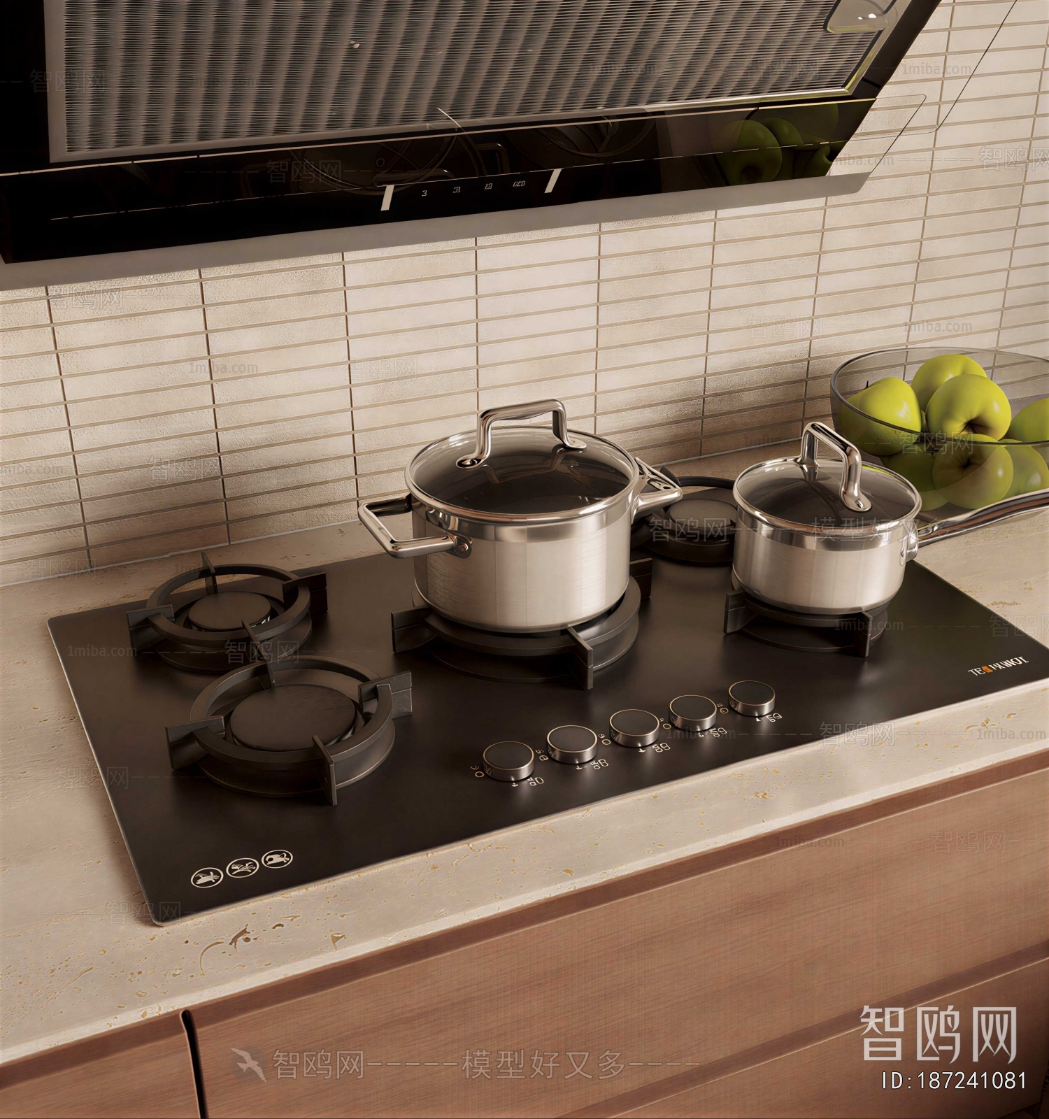 Modern Kitchen Electric Gas Range