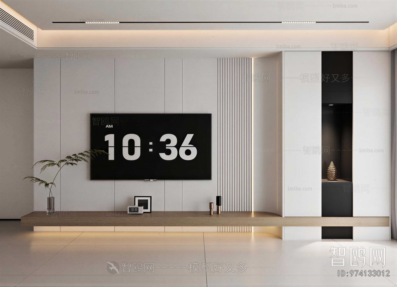 Modern TV Wall