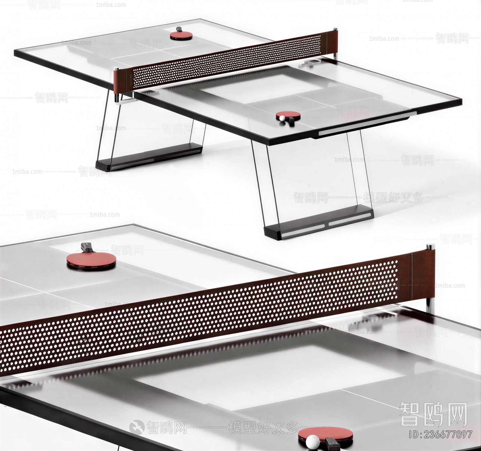 Modern Table-tennis Table