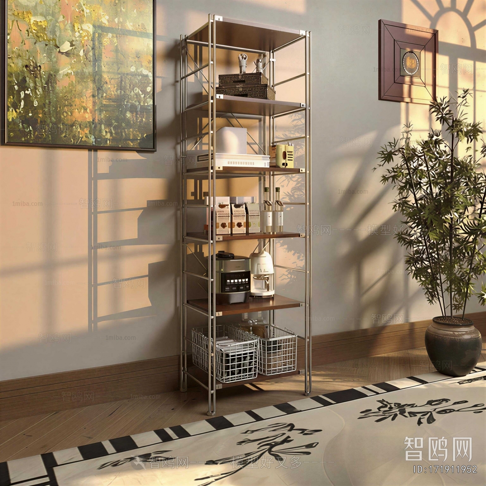 Retro Style Shelving