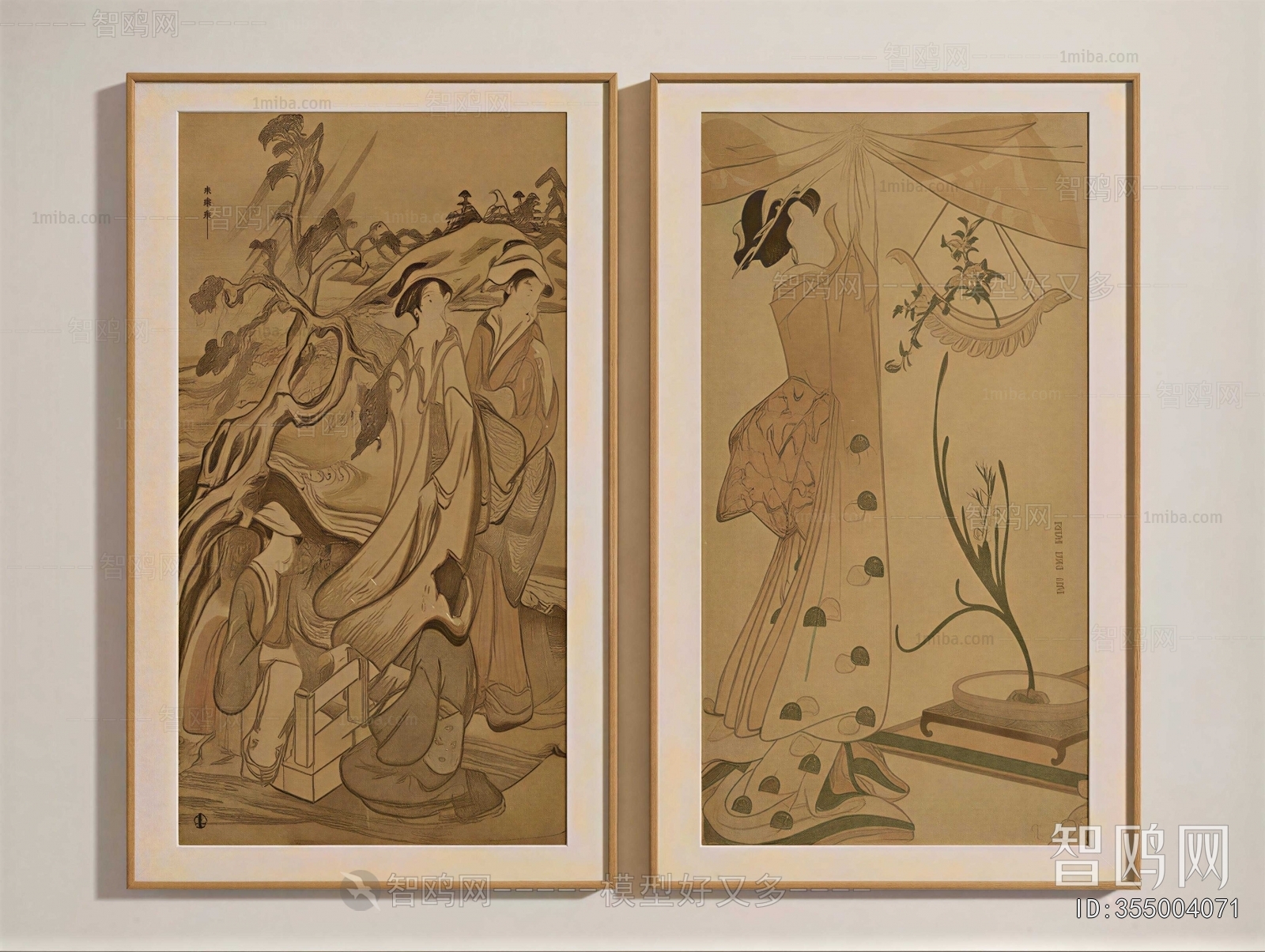 Japanese Style Painting