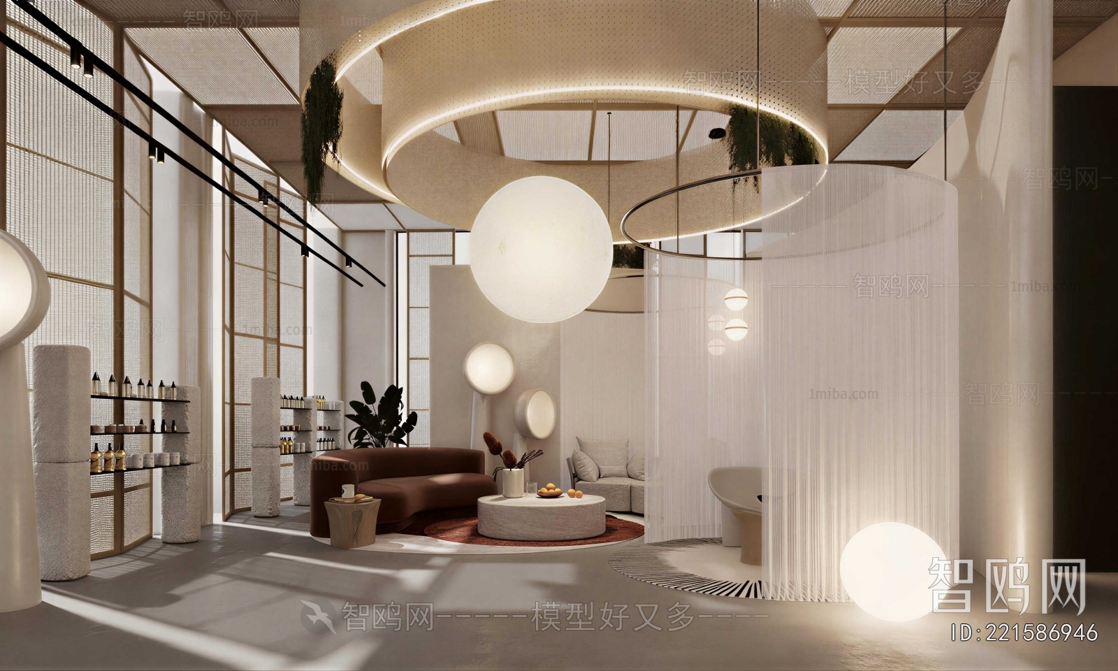 Wabi-sabi Style Beauty Salon