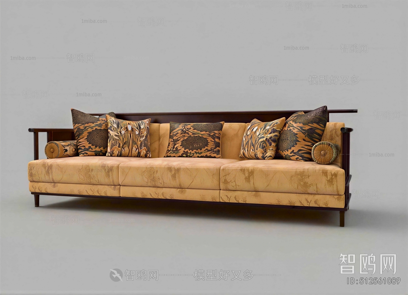 Modern Three-seat Sofa