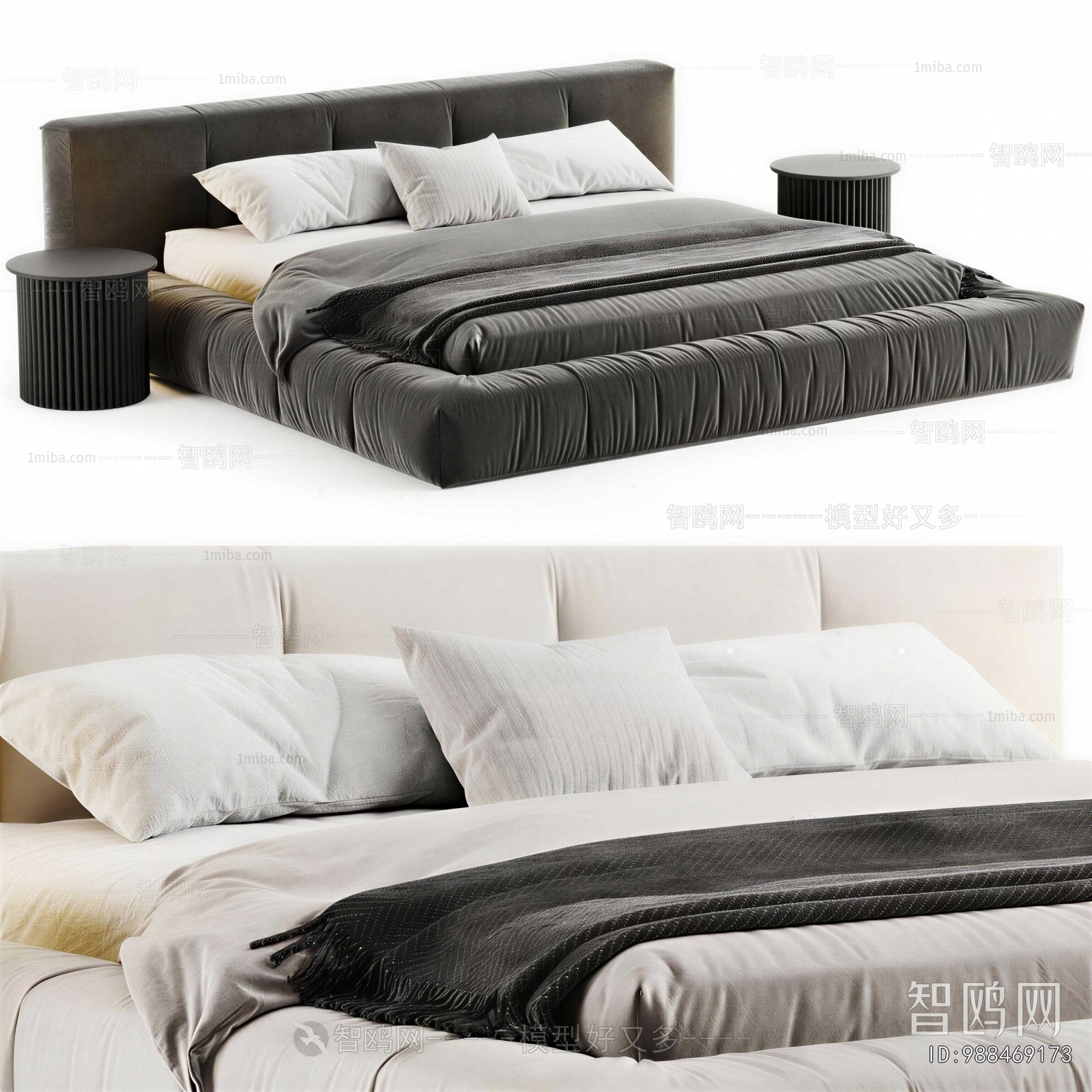 Modern Double Bed