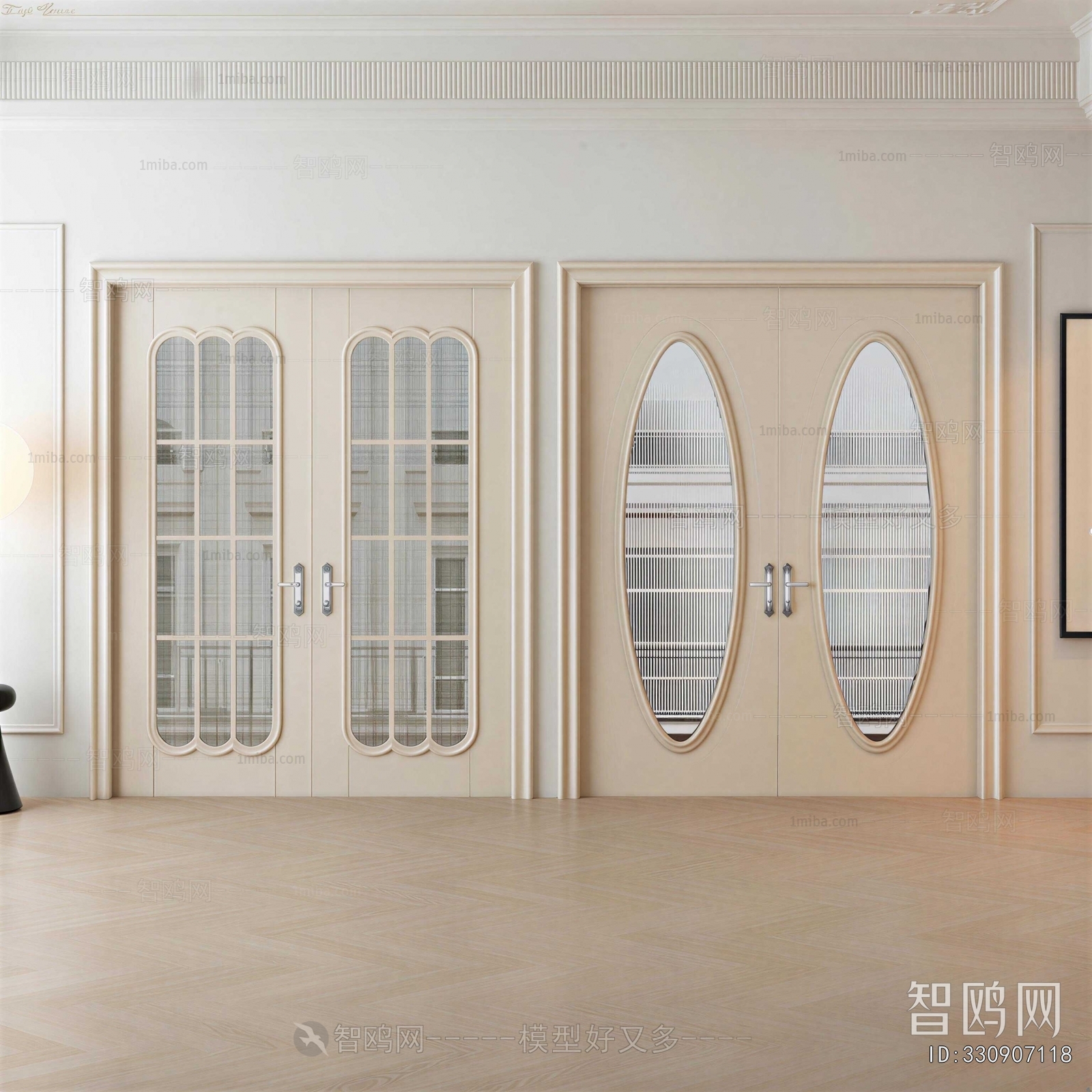 French Style Double Door