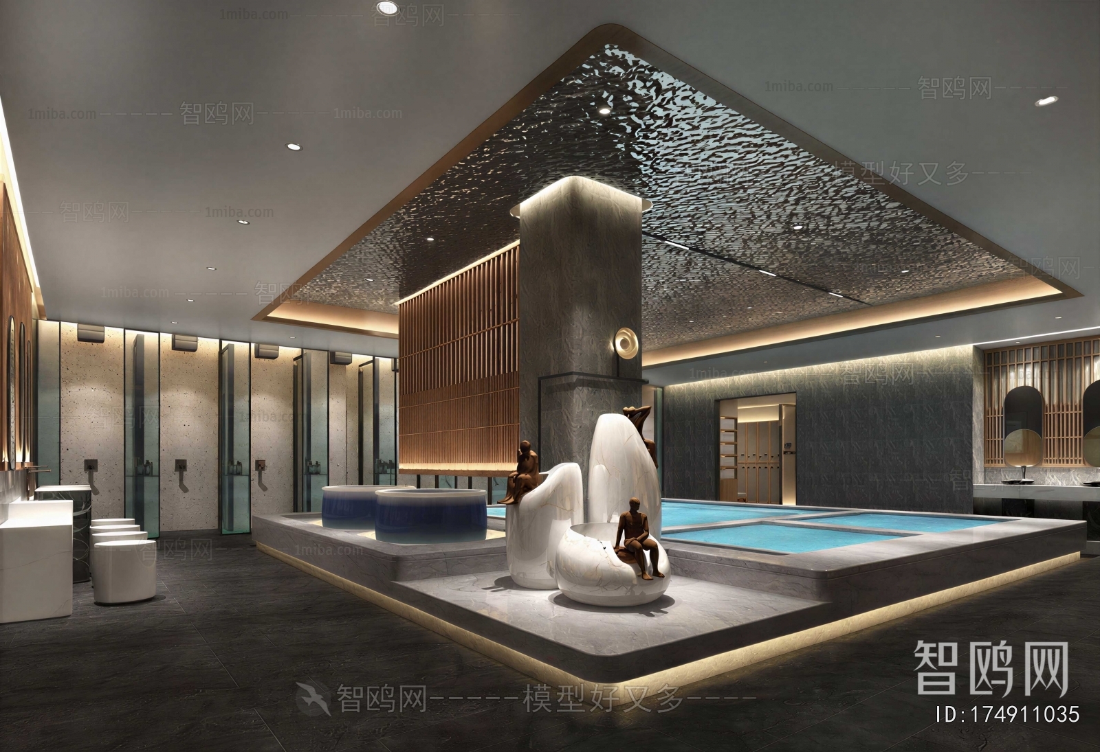 New Chinese Style Bath Center
