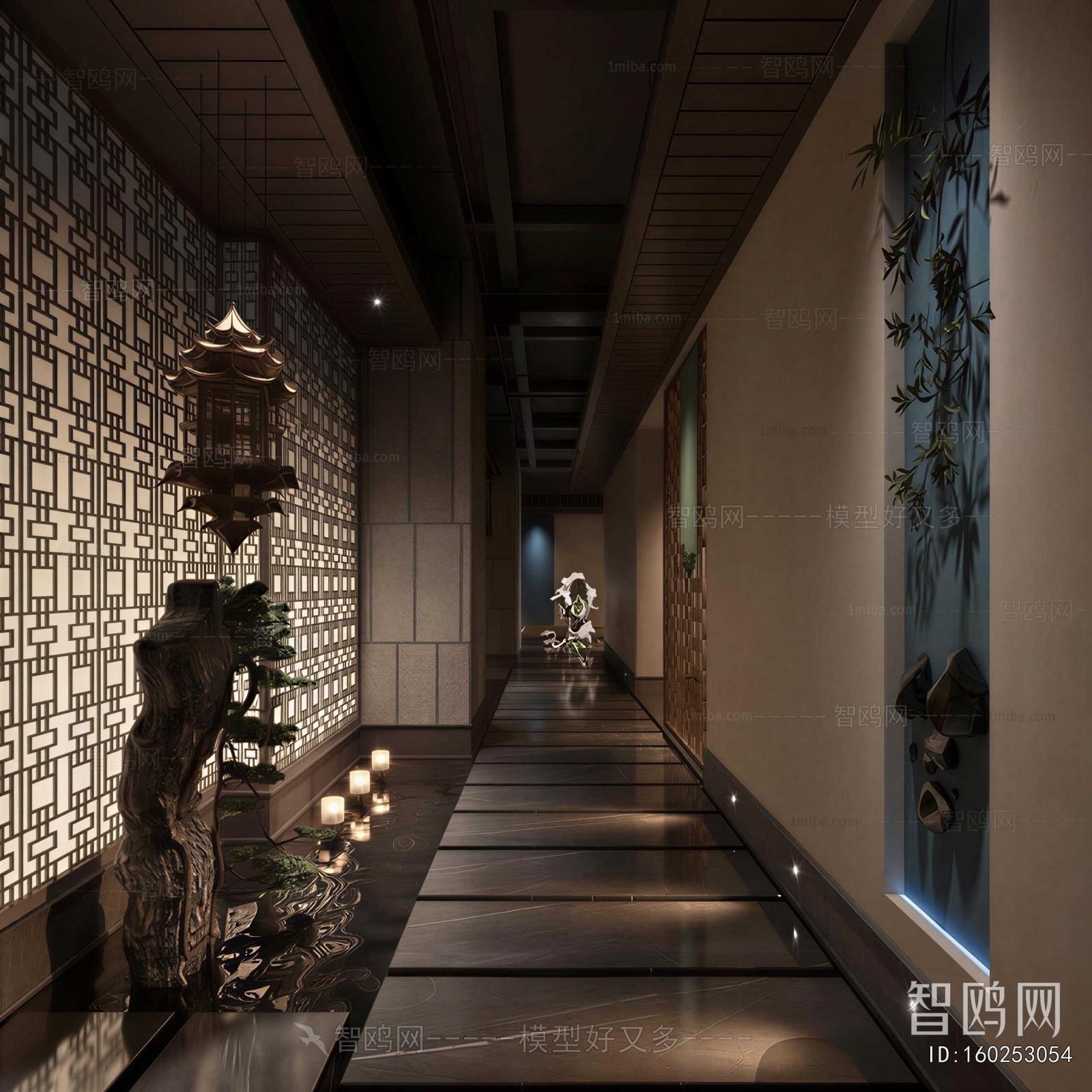 New Chinese Style Corridor