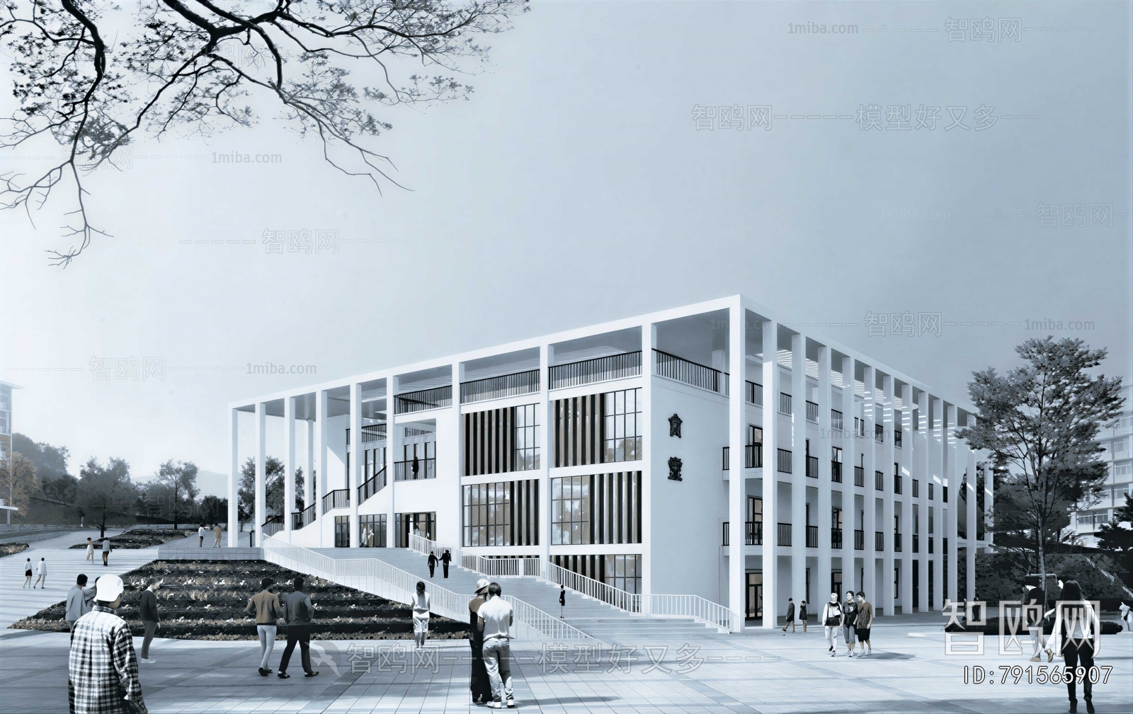 Modern Building Appearance