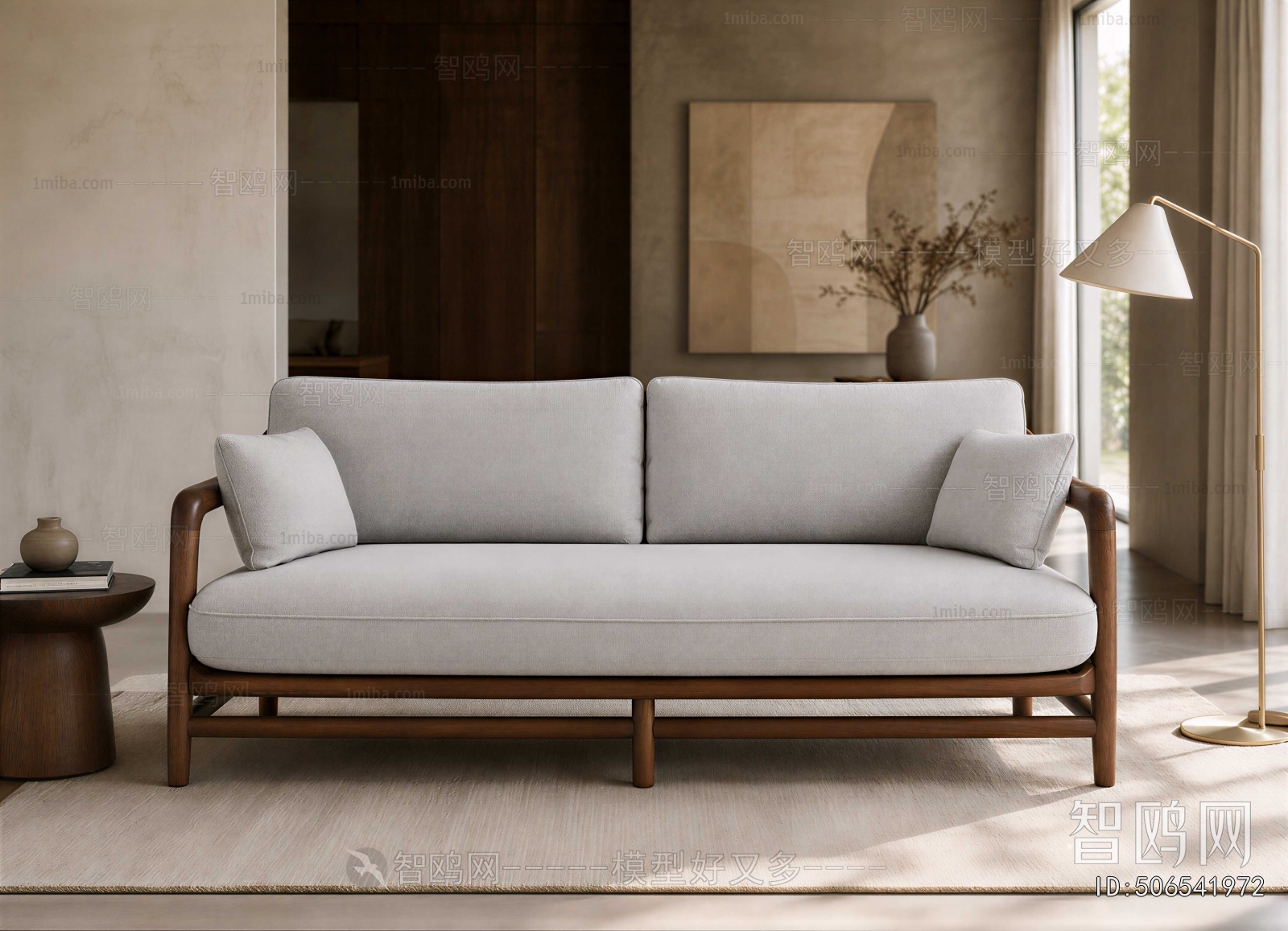 New Chinese Style A Sofa For Two