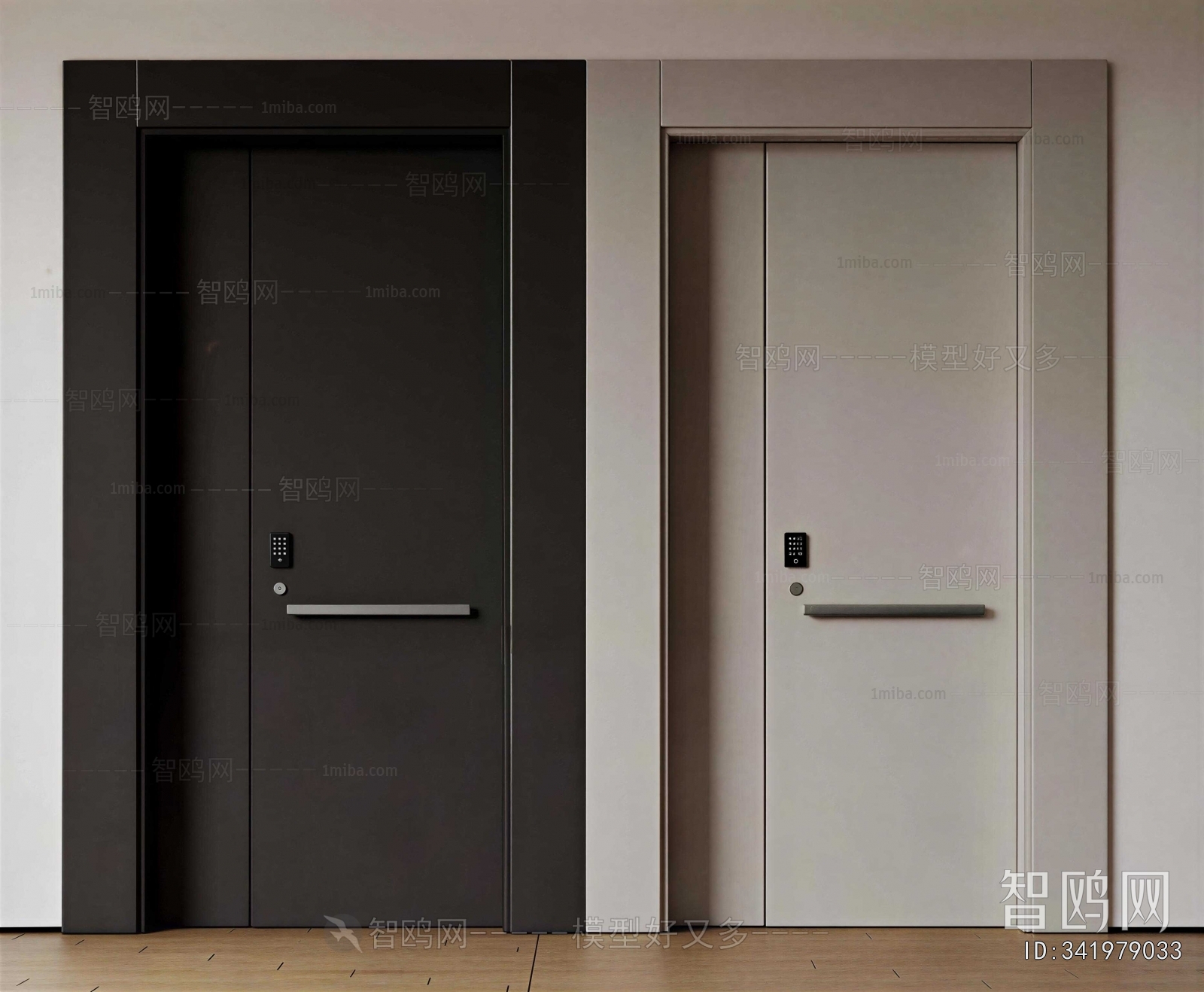 Modern Single Door