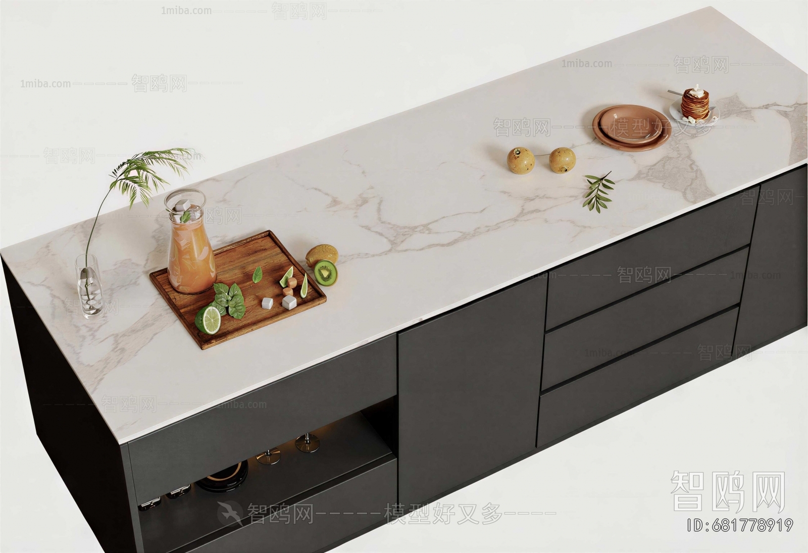 Modern Counter Bar