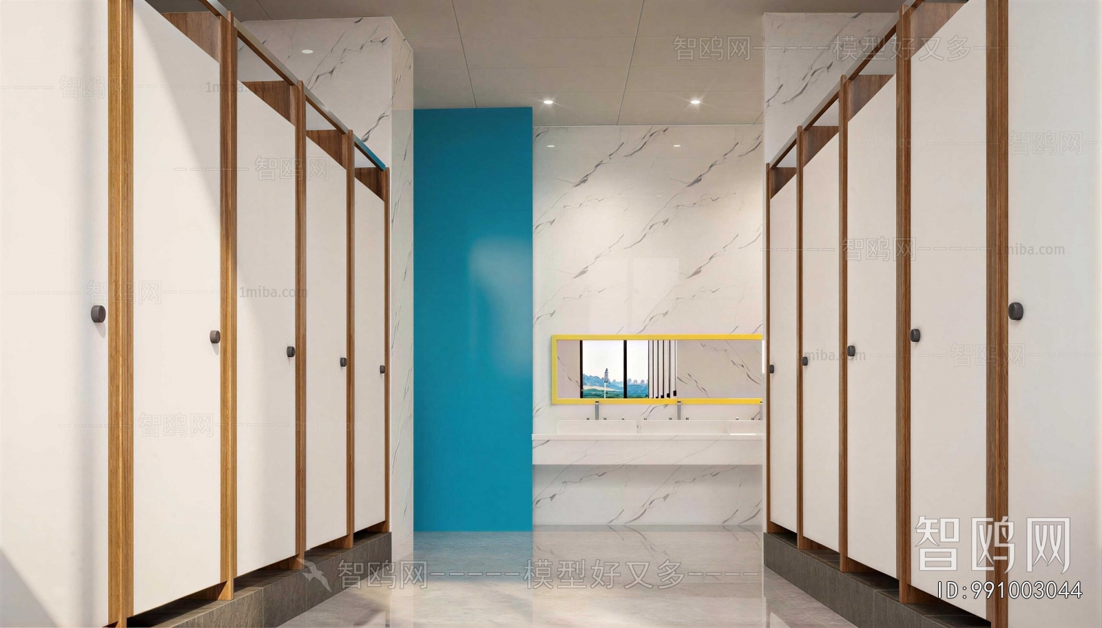 Modern Public Toilet