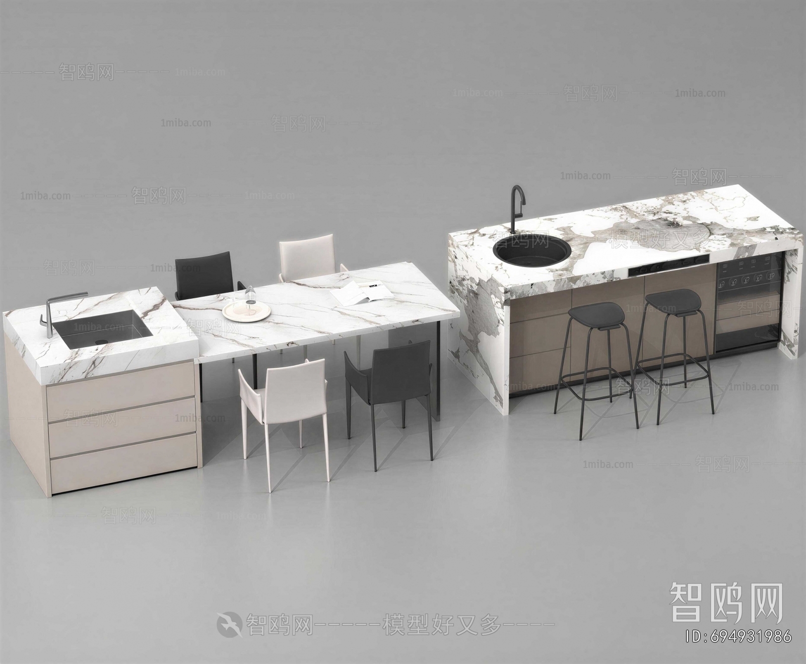 Modern Counter Bar