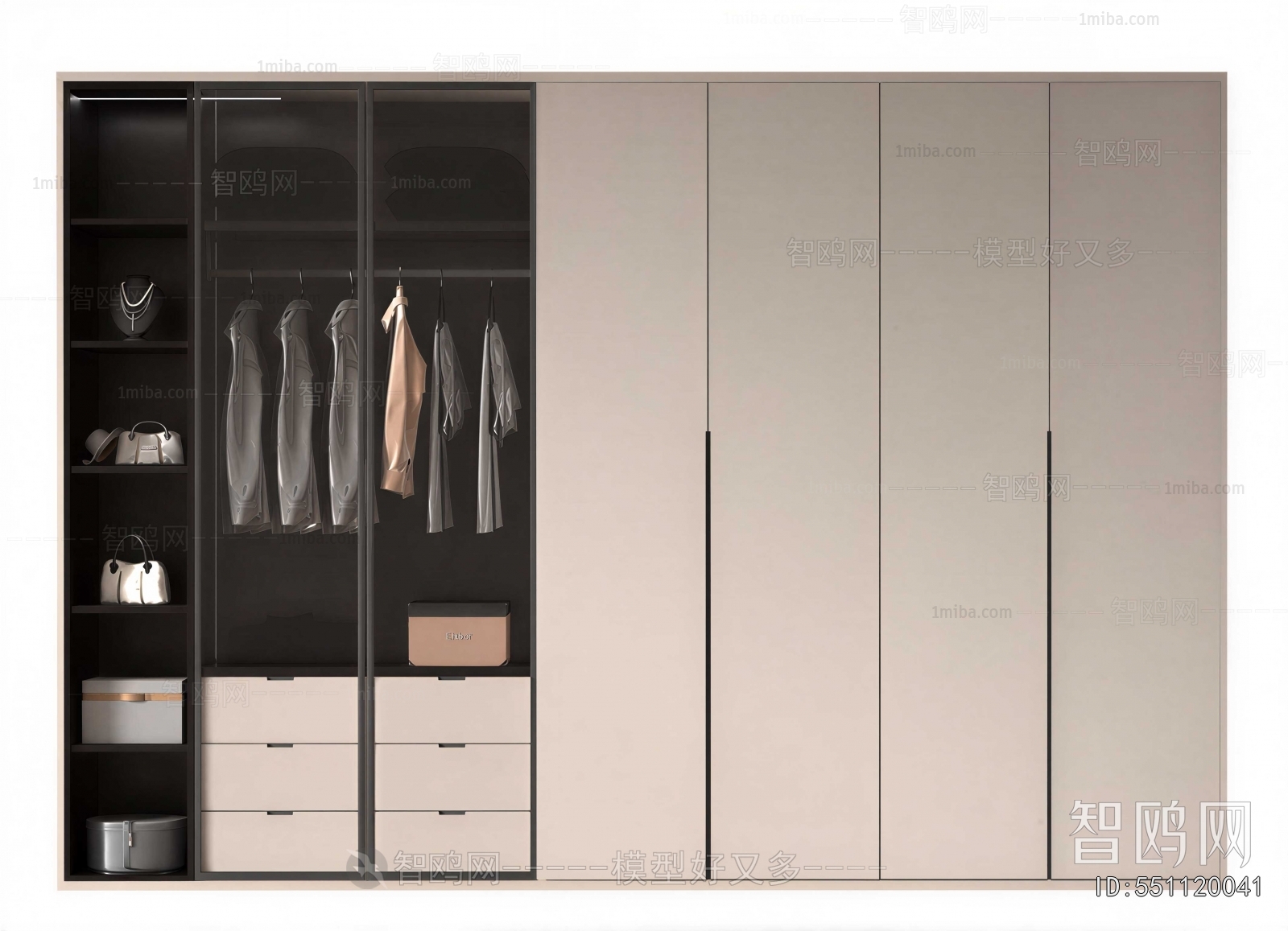 Modern The Wardrobe