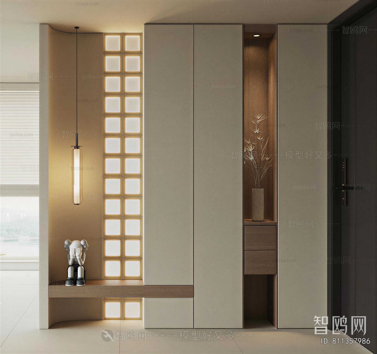 Modern Shoe Cabinet
