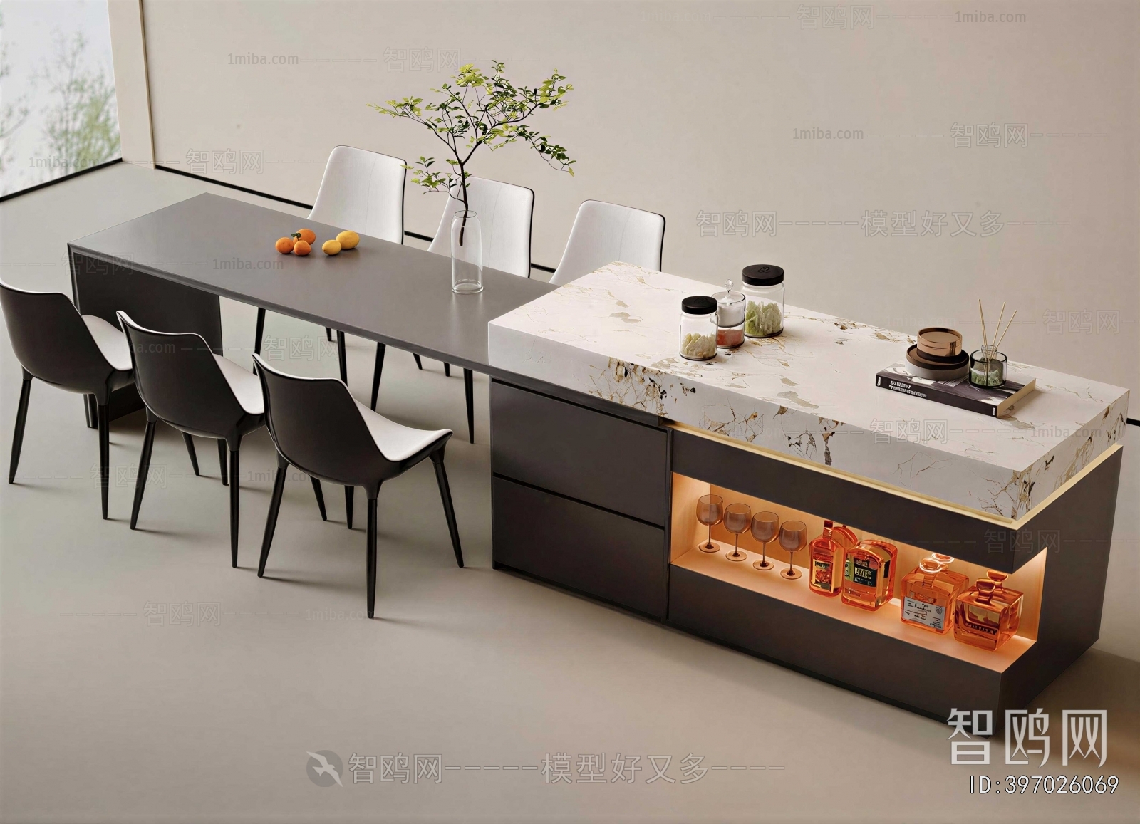 Modern Dining Table And Chairs
