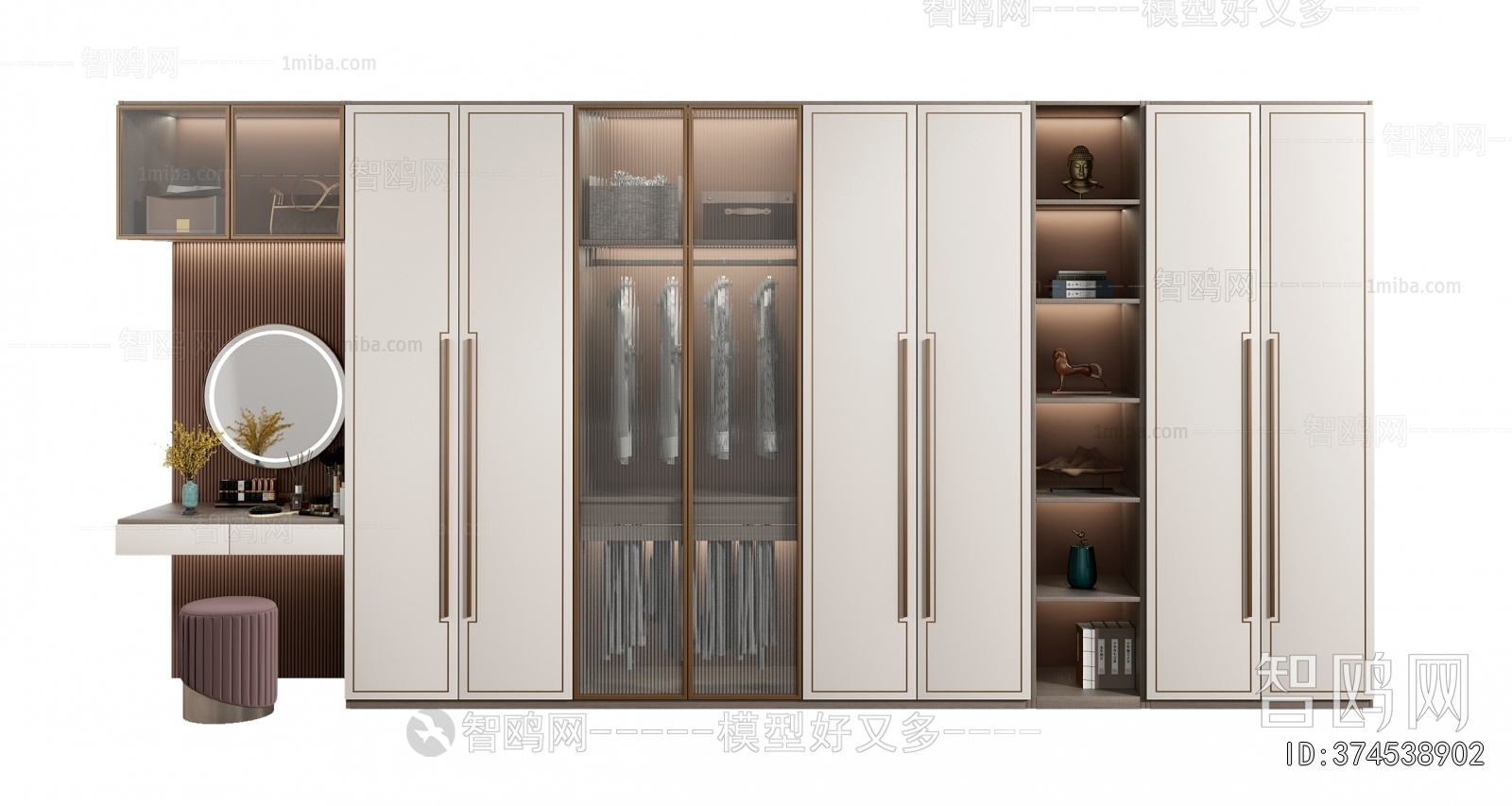New Chinese Style The Wardrobe