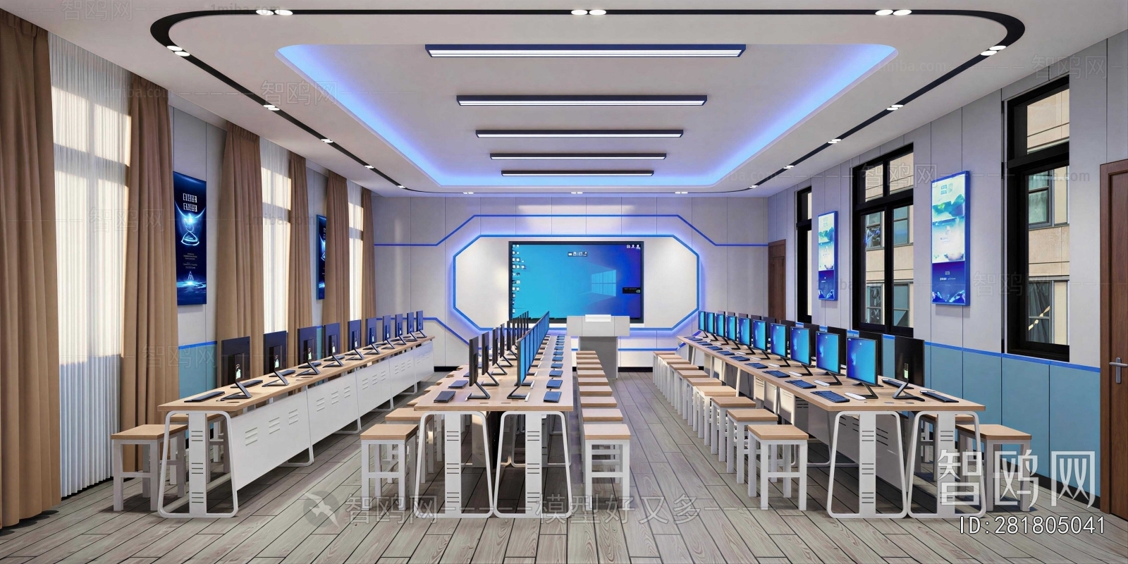 Modern School Classrooms