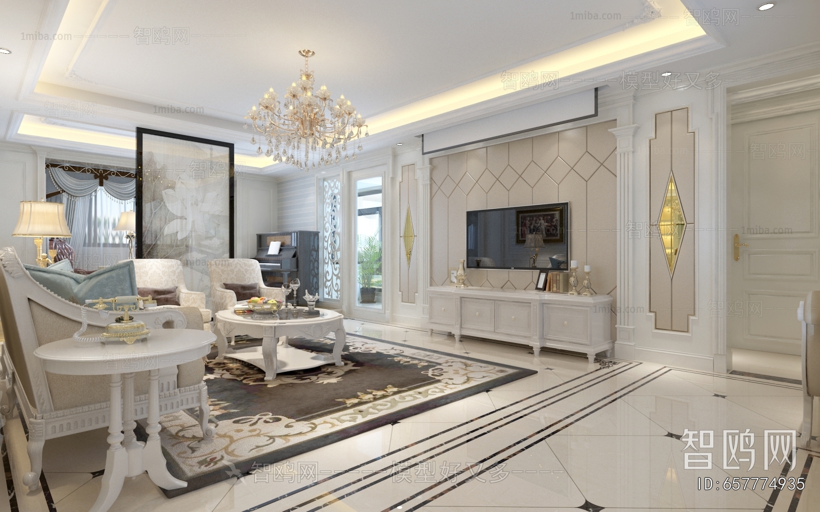 European Style A Living Room