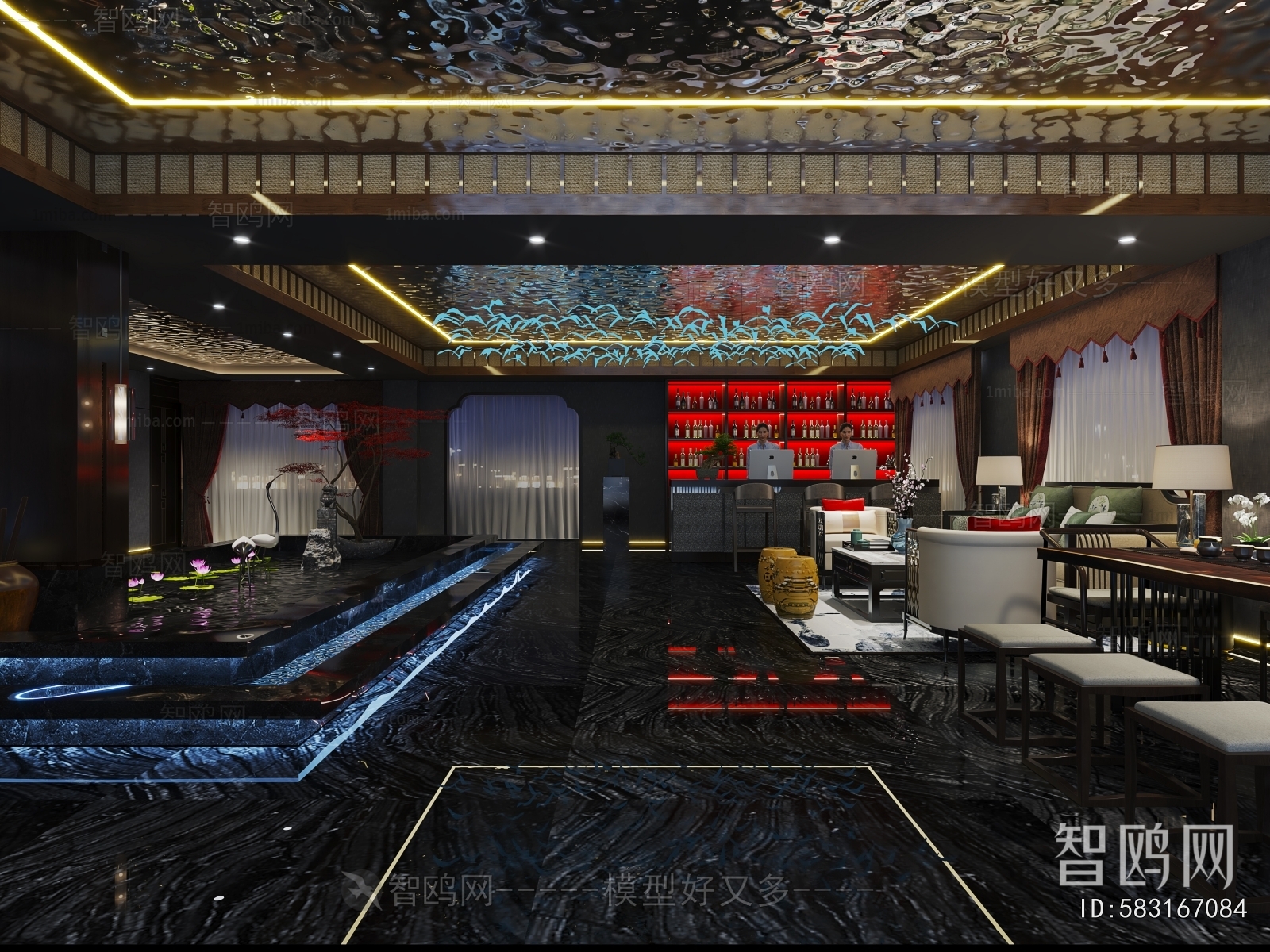 New Chinese Style SPA Foot Bath