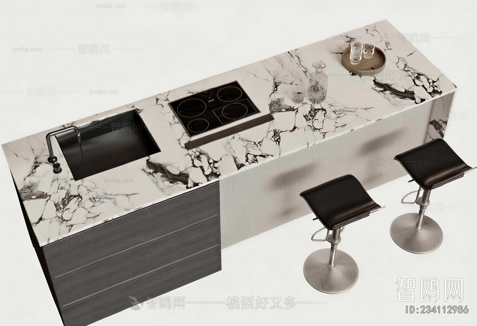 Modern Counter Bar