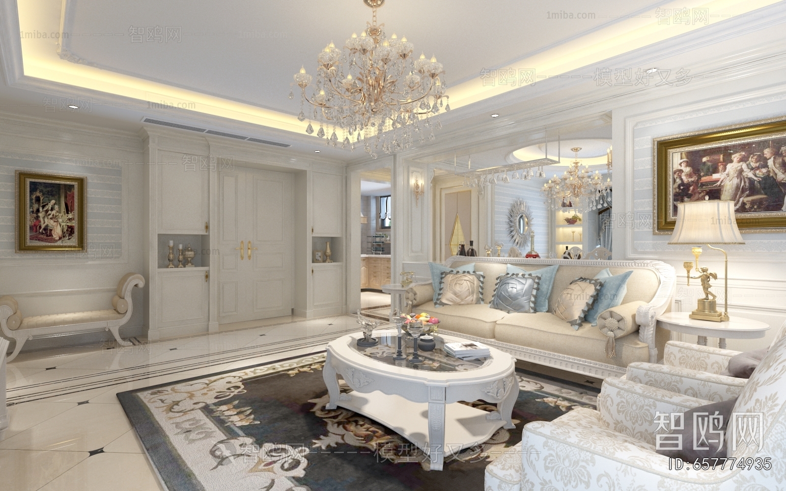 European Style A Living Room