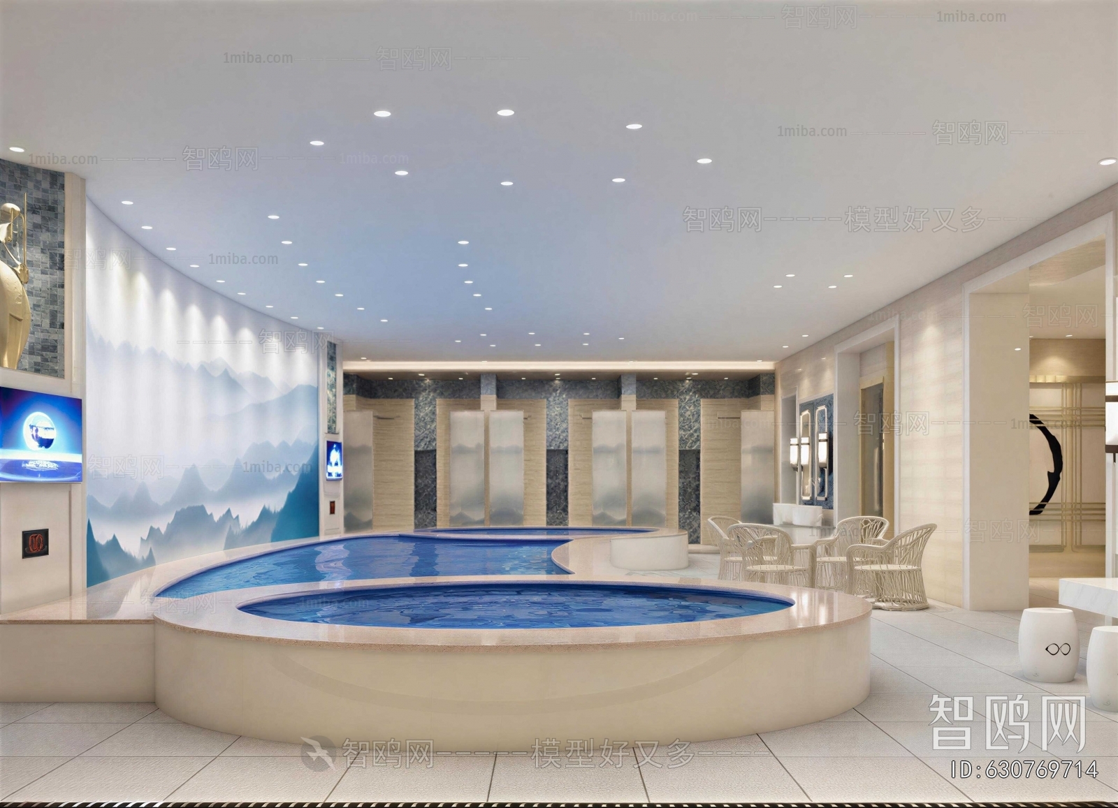 New Chinese Style Bath Center