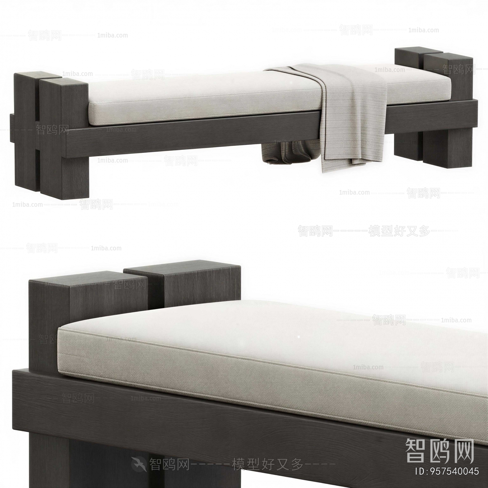New Chinese Style Bench
