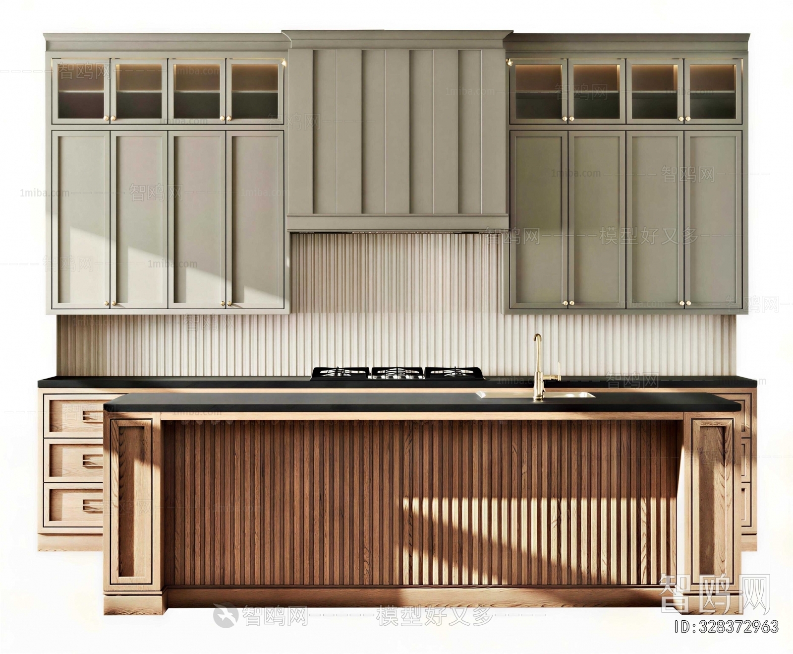European Style Kitchen Cabinet