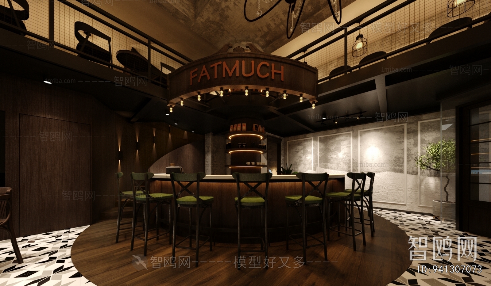 Industrial Style Cafe