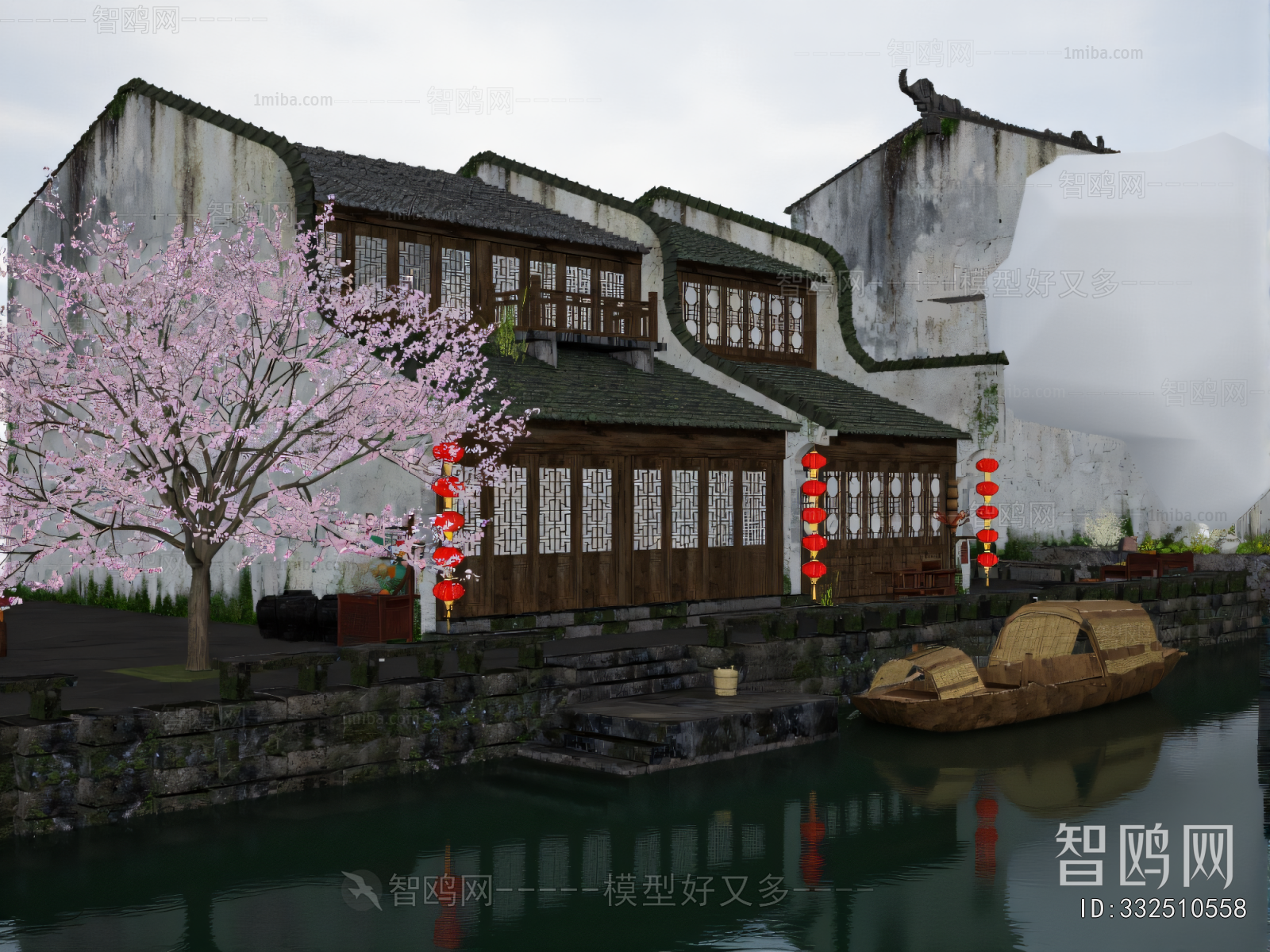 New Chinese Style Commercial Street