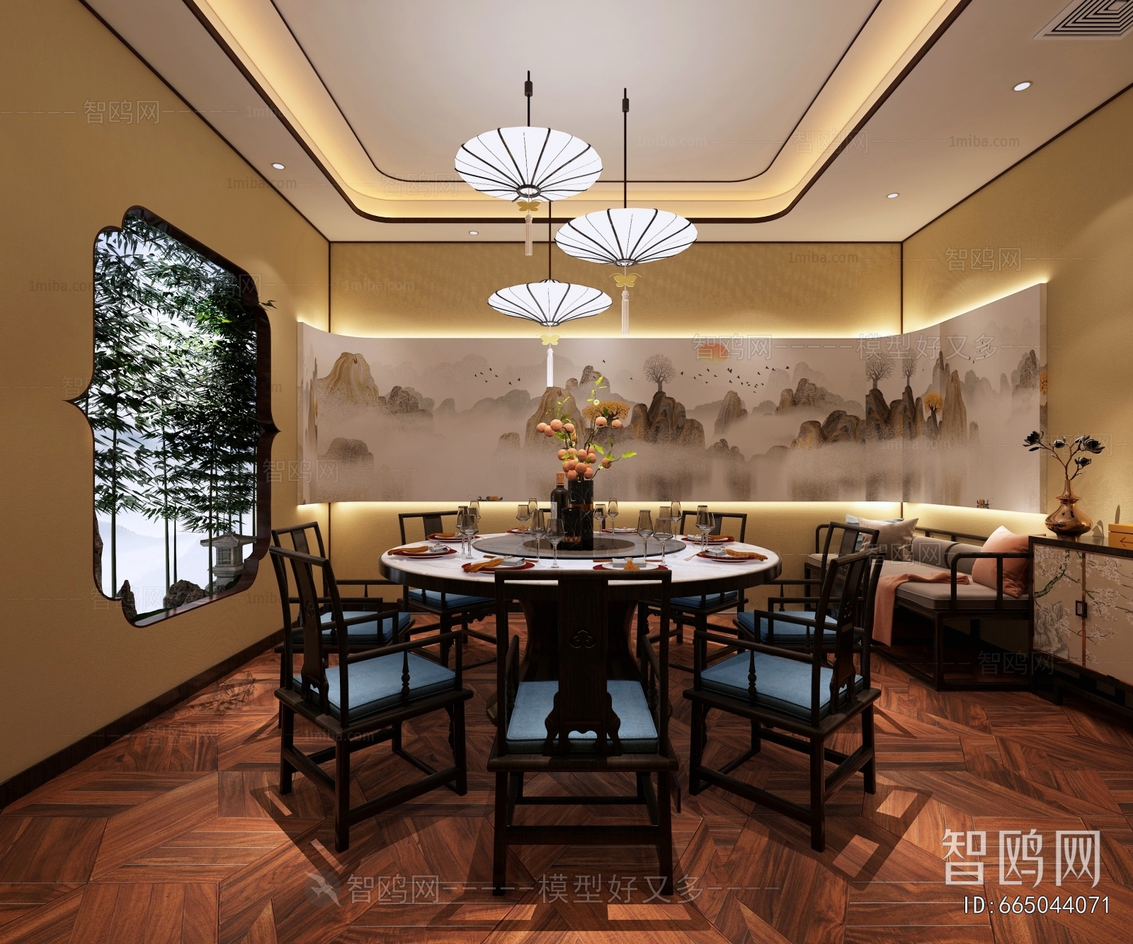 New Chinese Style Restaurant Box