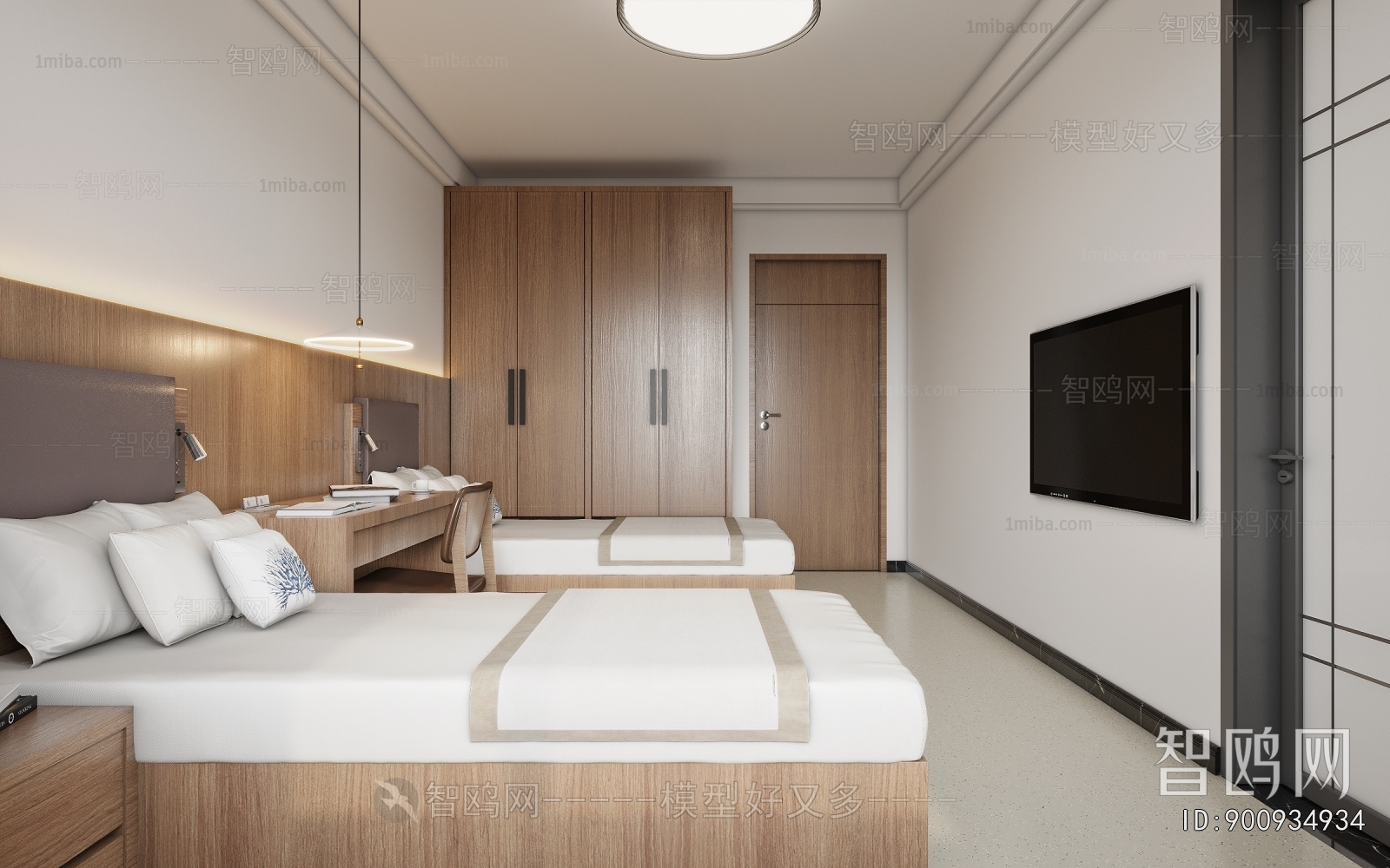 Modern Guest Room