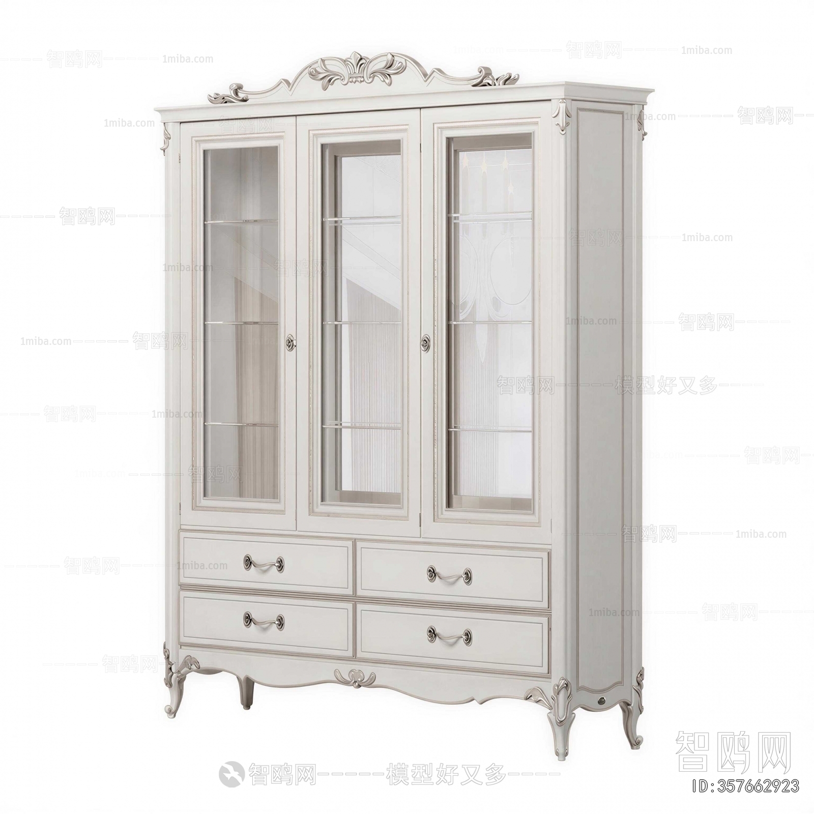 French Style Bookcase