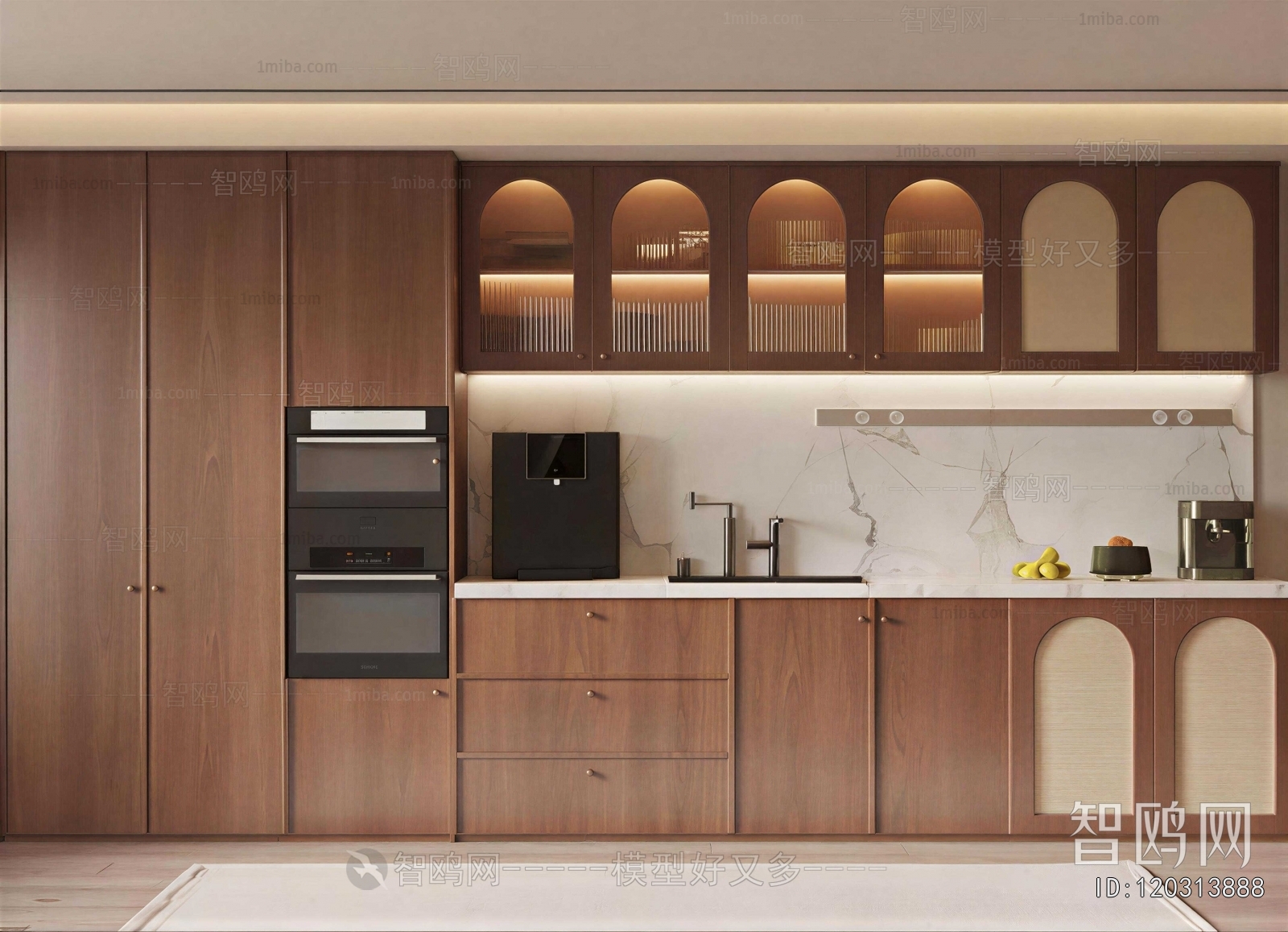 French Style Kitchen Cabinet