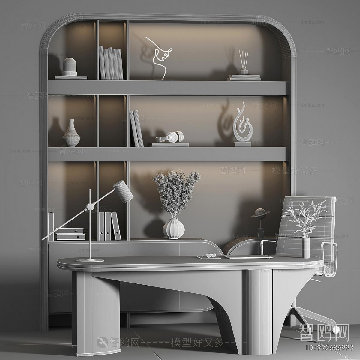 Modern Computer Desk And Chair