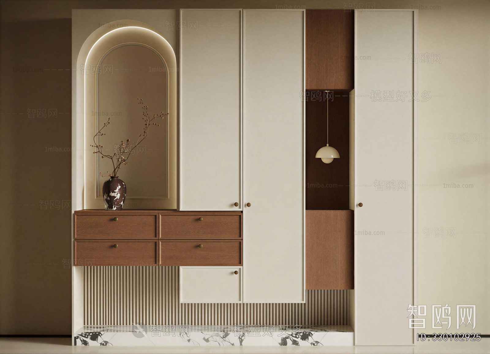 Modern Shoe Cabinet