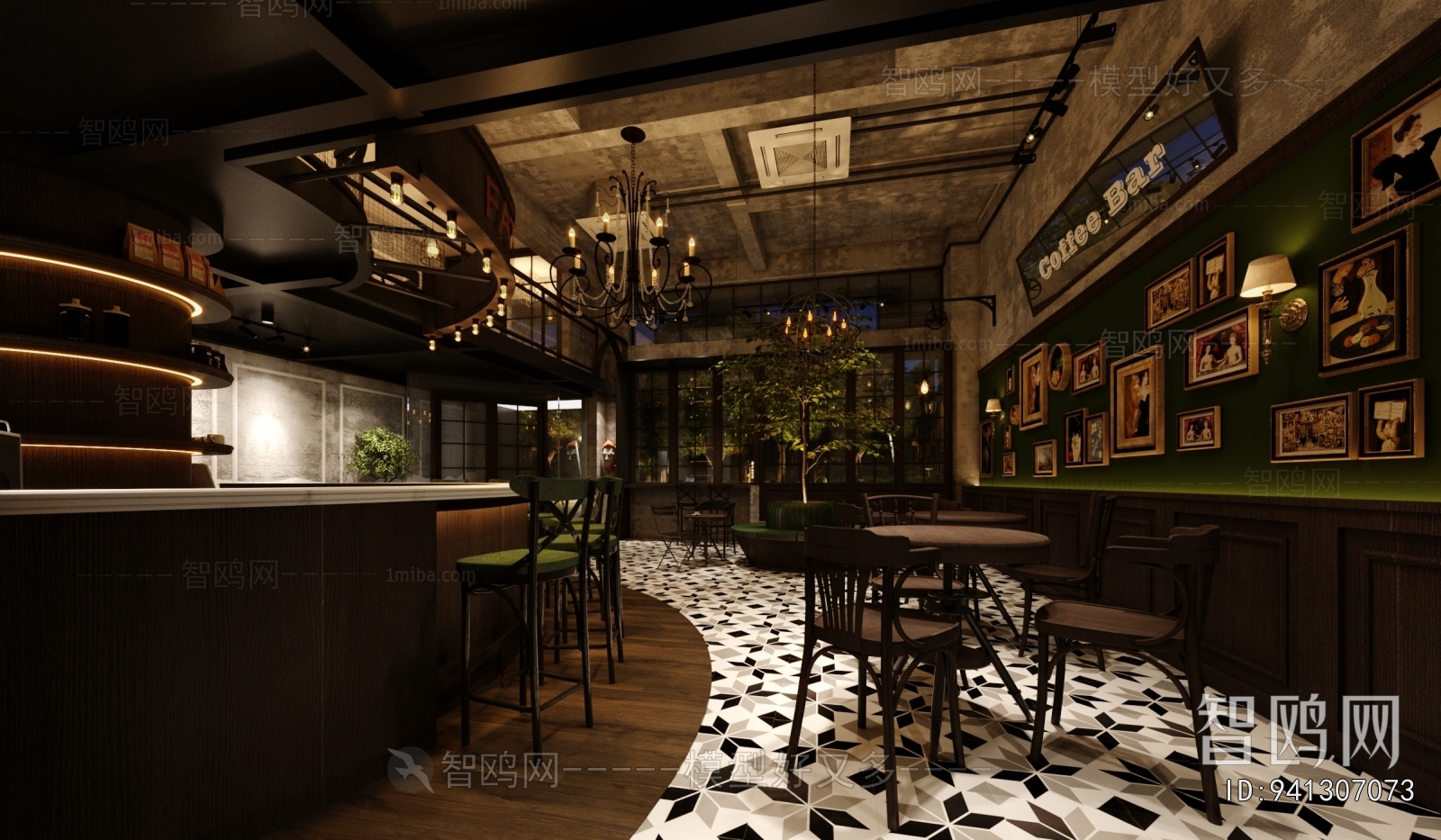 Industrial Style Cafe