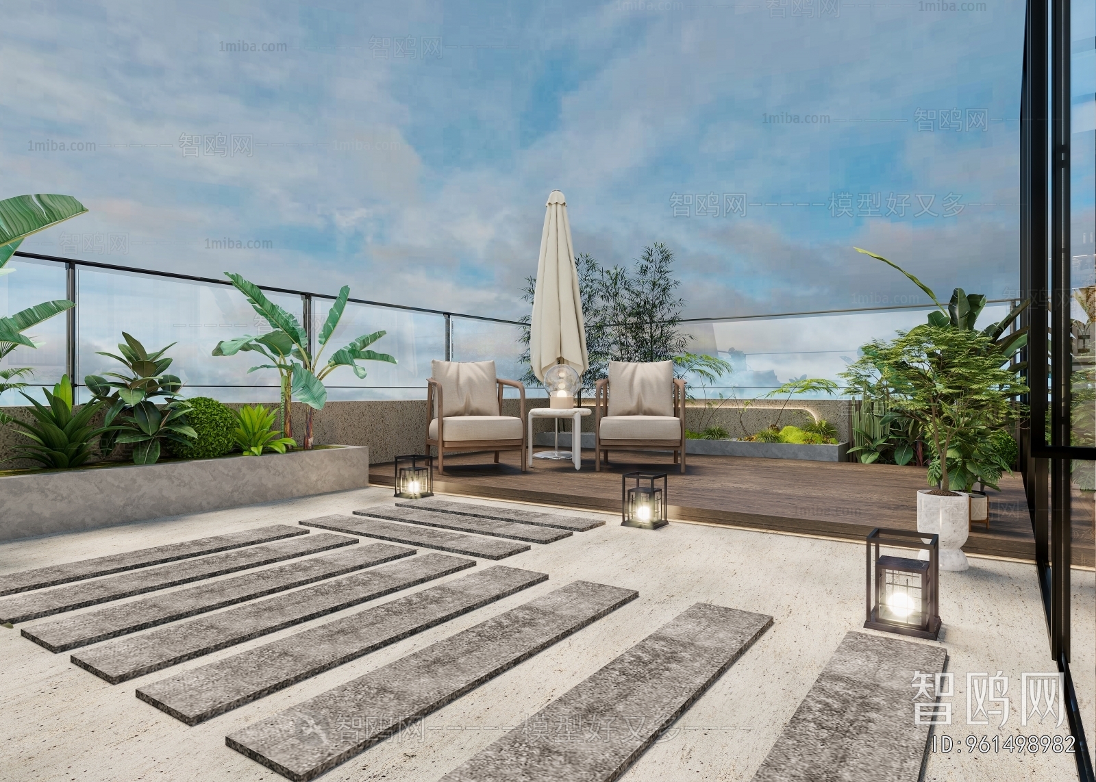Modern Terrace