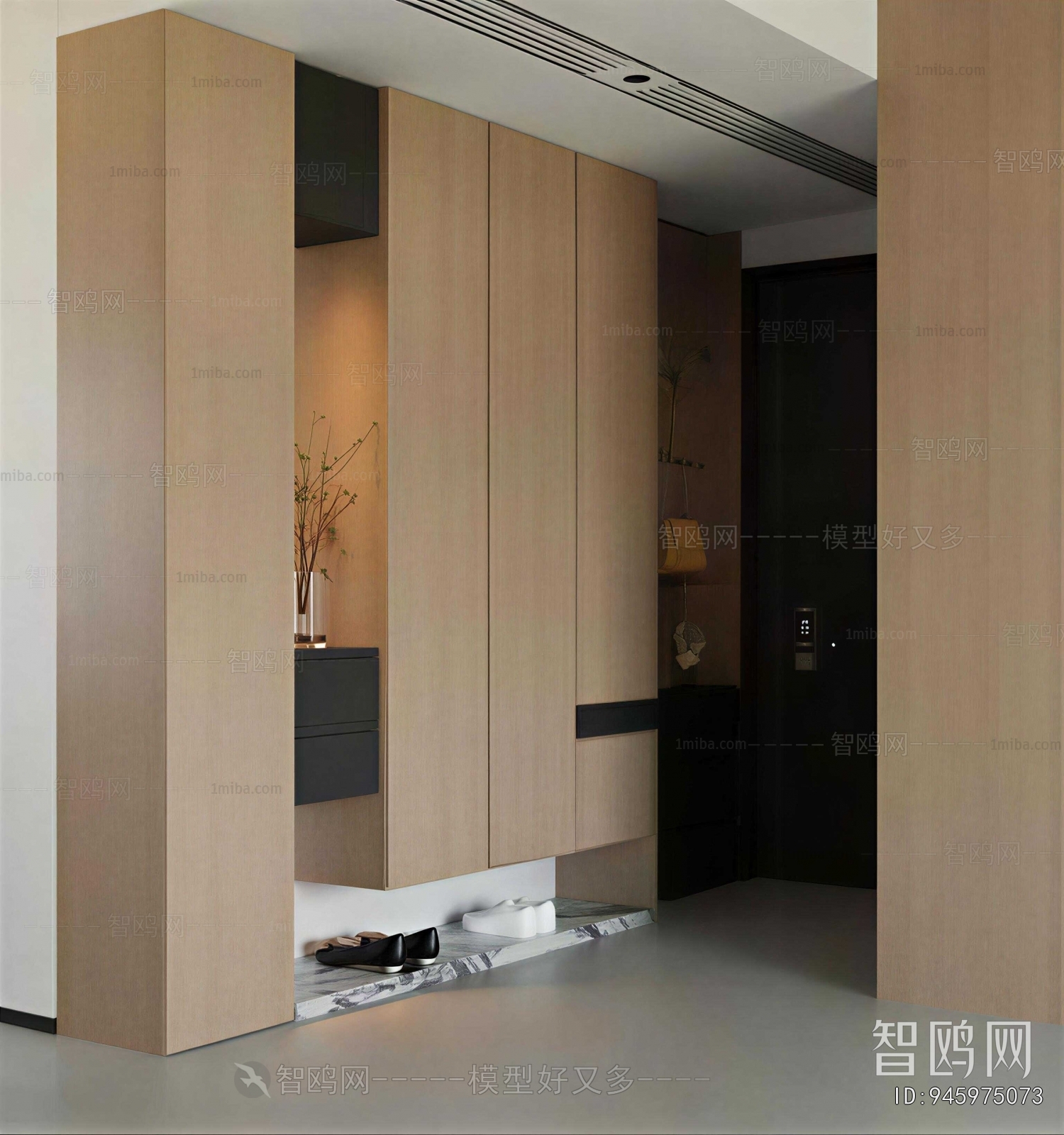 Modern Shoe Cabinet