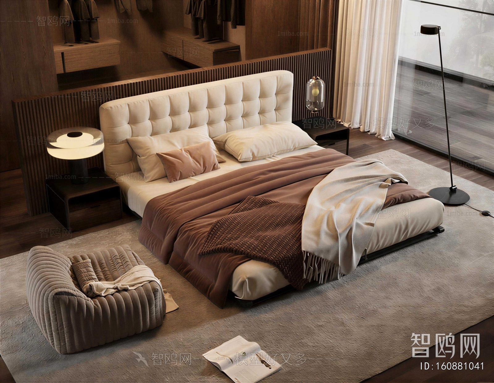 Modern Double Bed