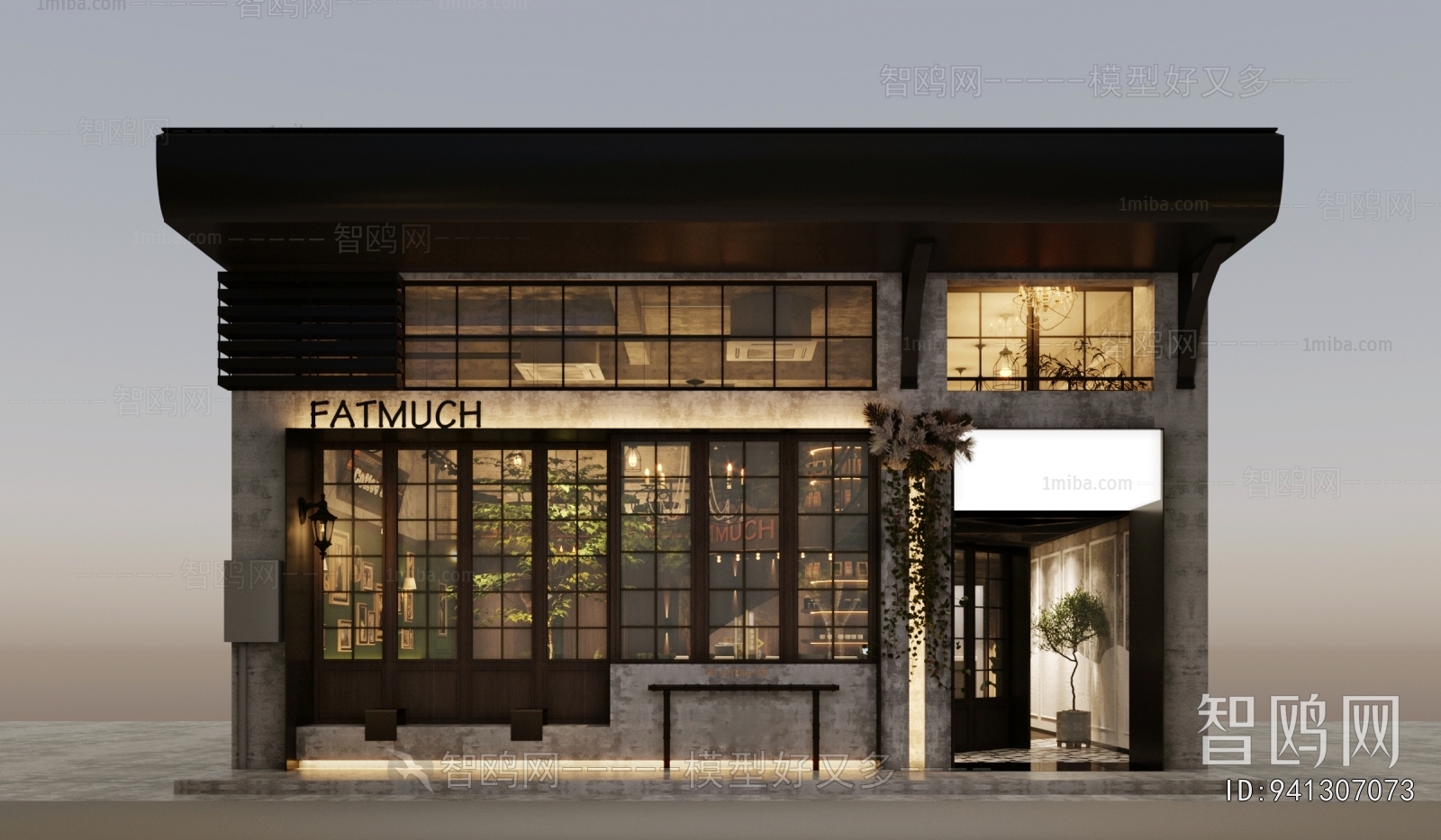 Industrial Style Cafe