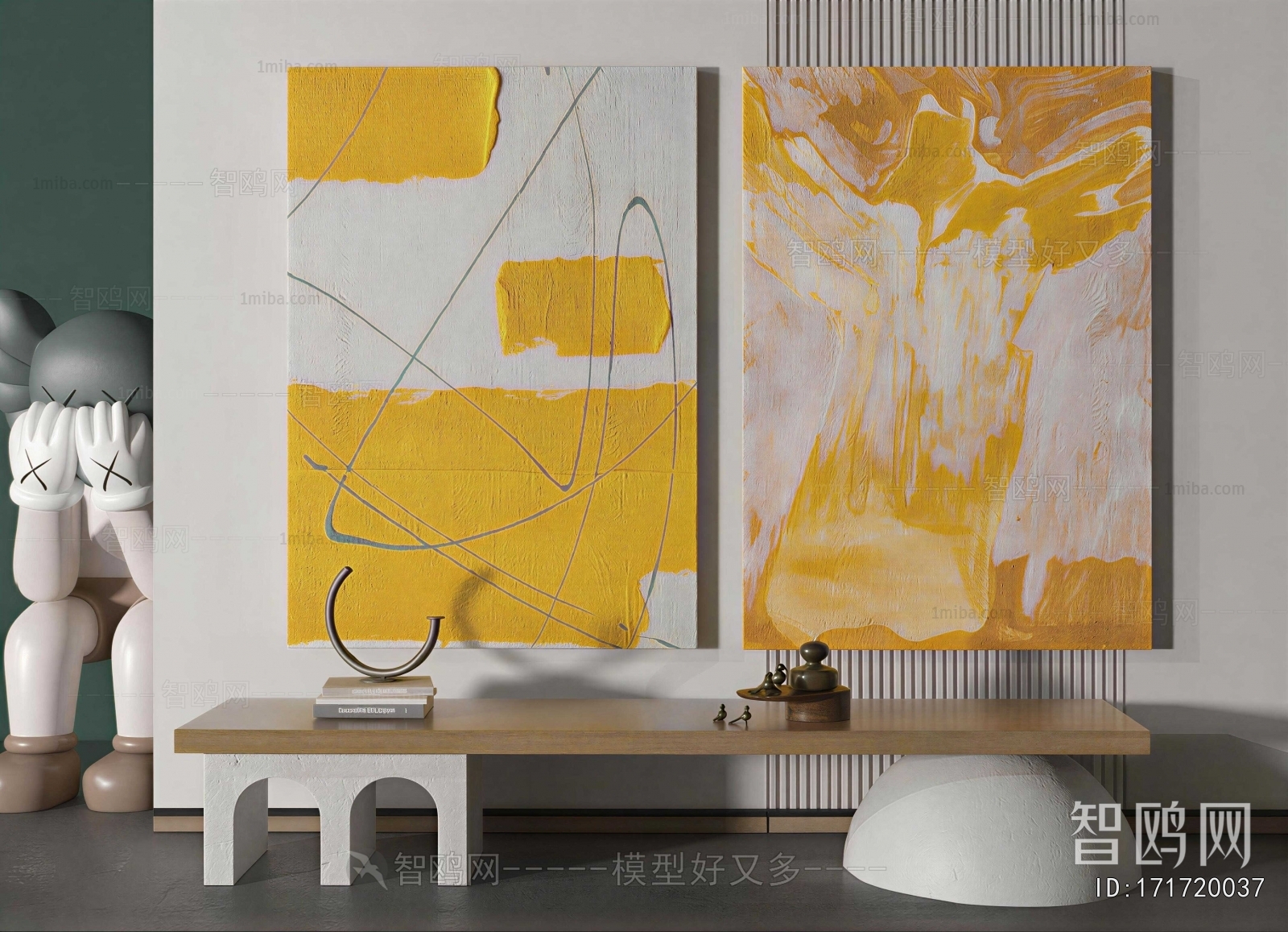 Wabi-sabi Style Painting
