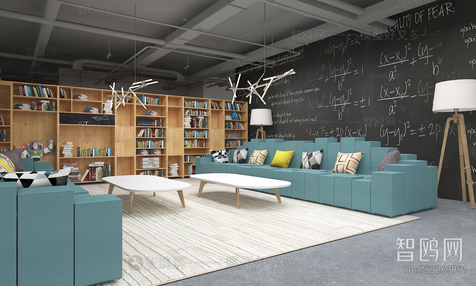 Modern Bookstore Book Bar