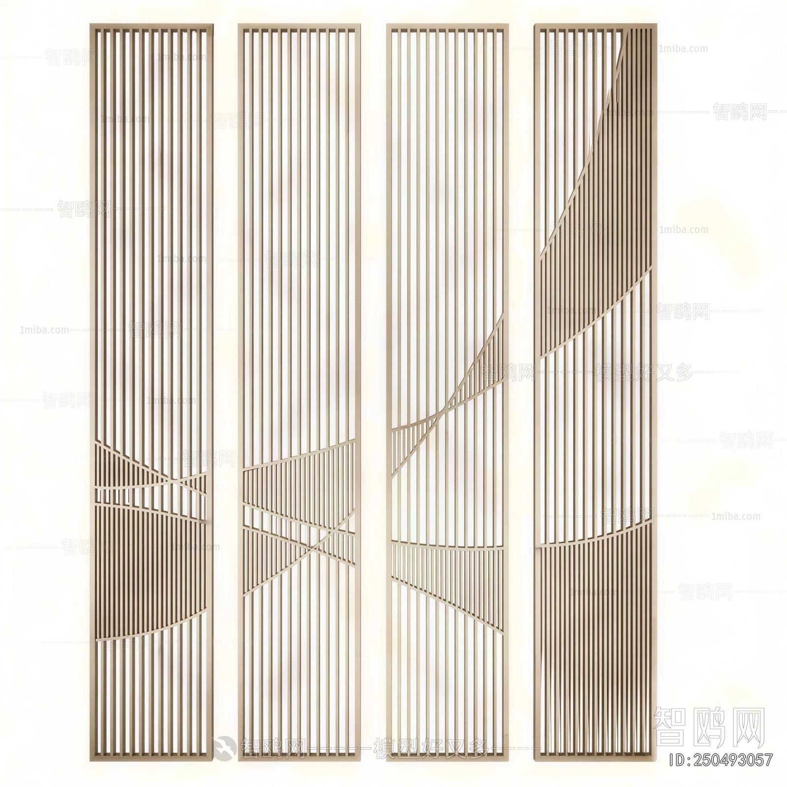 Modern Metal Screen Partition