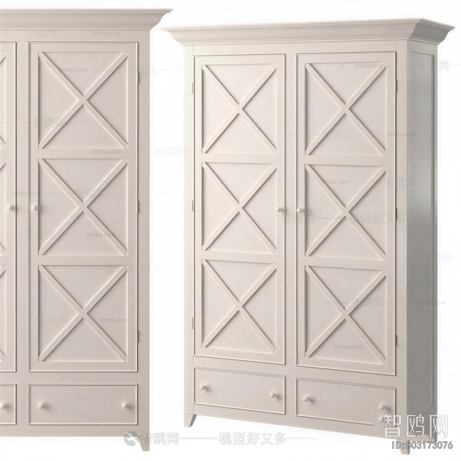 Simple European Style The Wardrobe