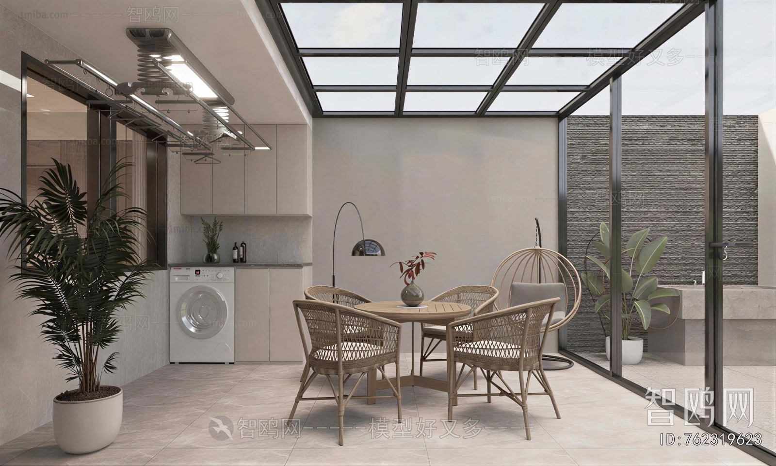 Modern Glass Sun Room